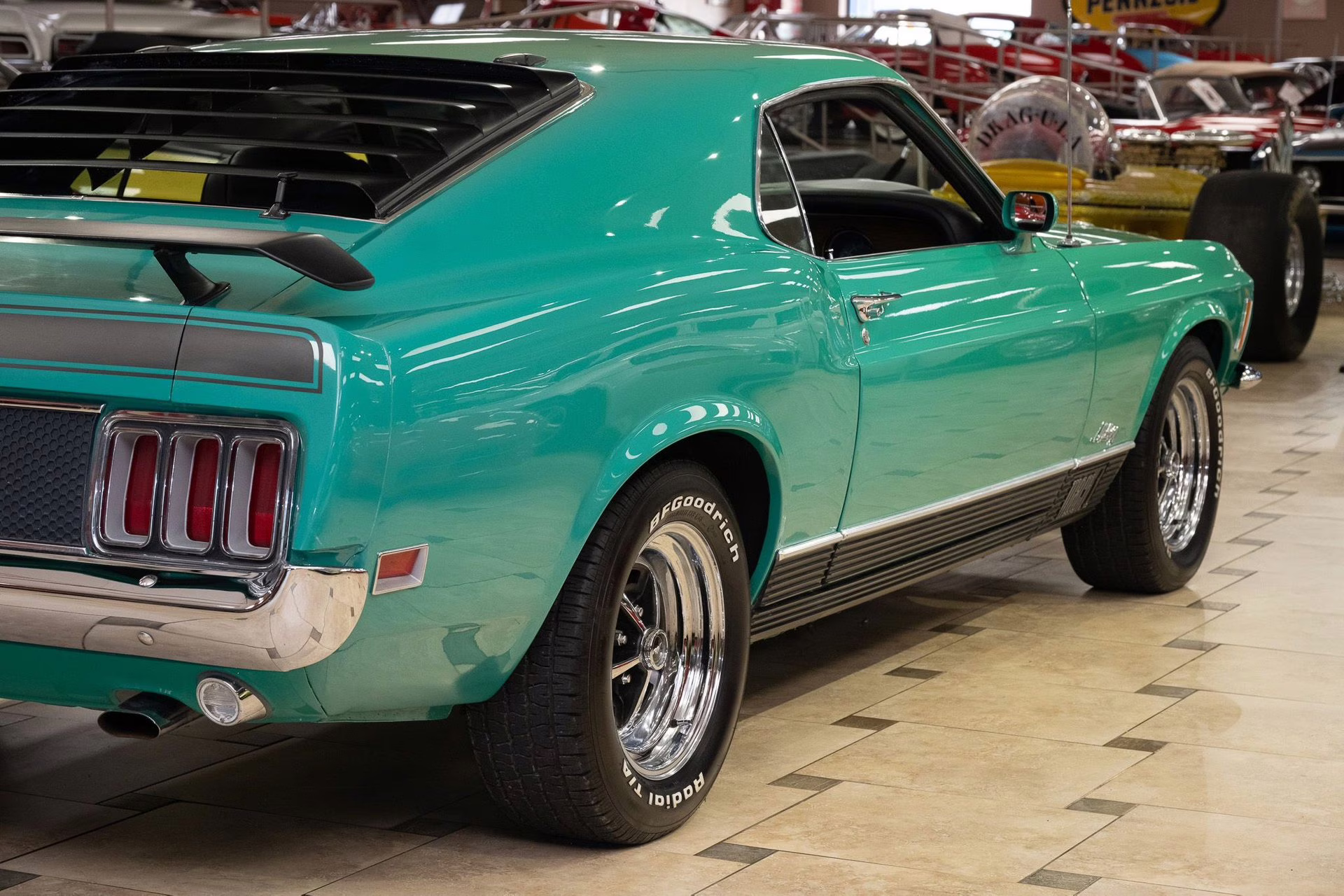 1970 Grabber Green Ford Mustang