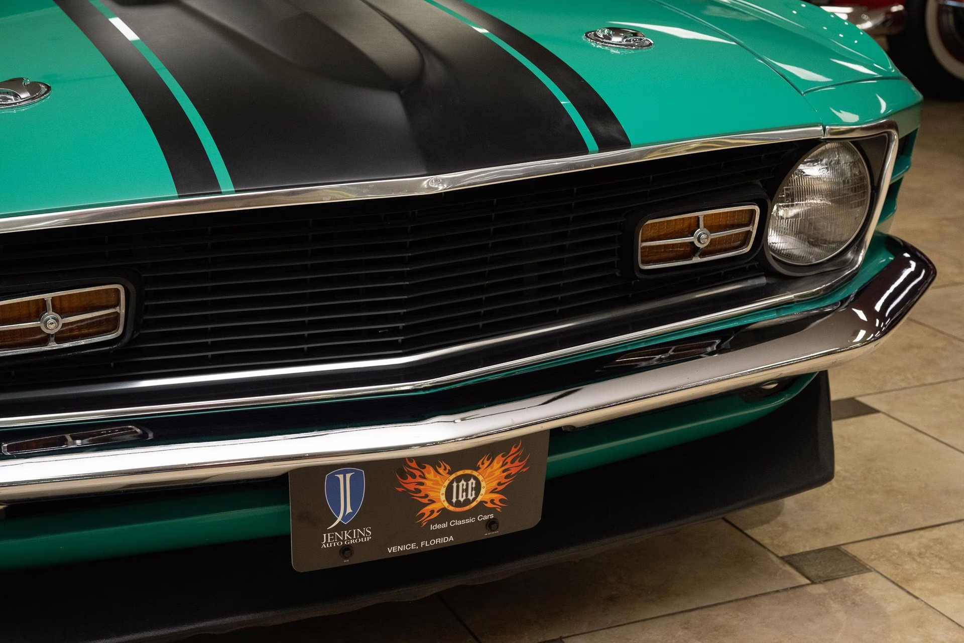 1970 Grabber Green Ford Mustang