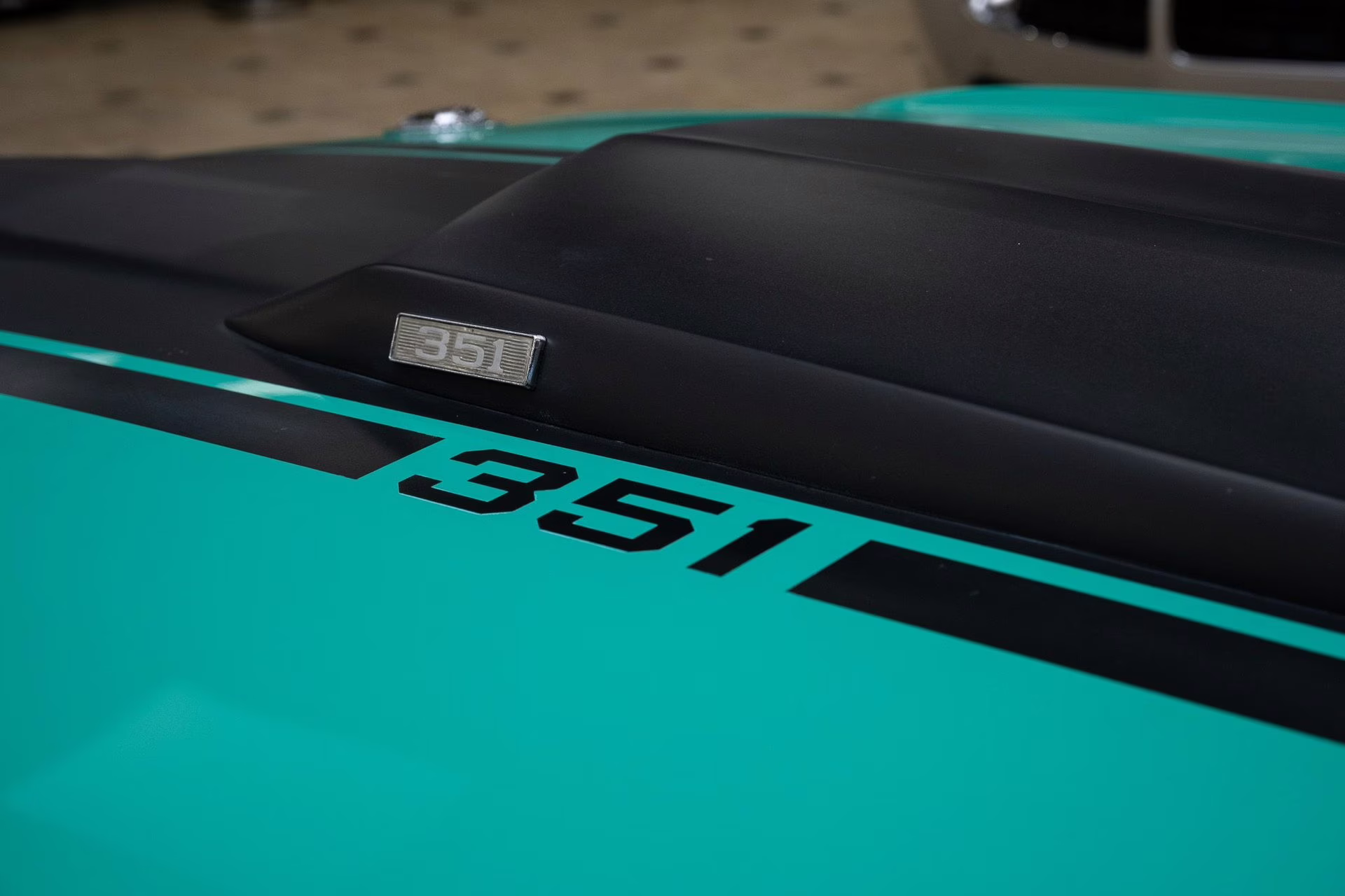 1970 Grabber Green Ford Mustang