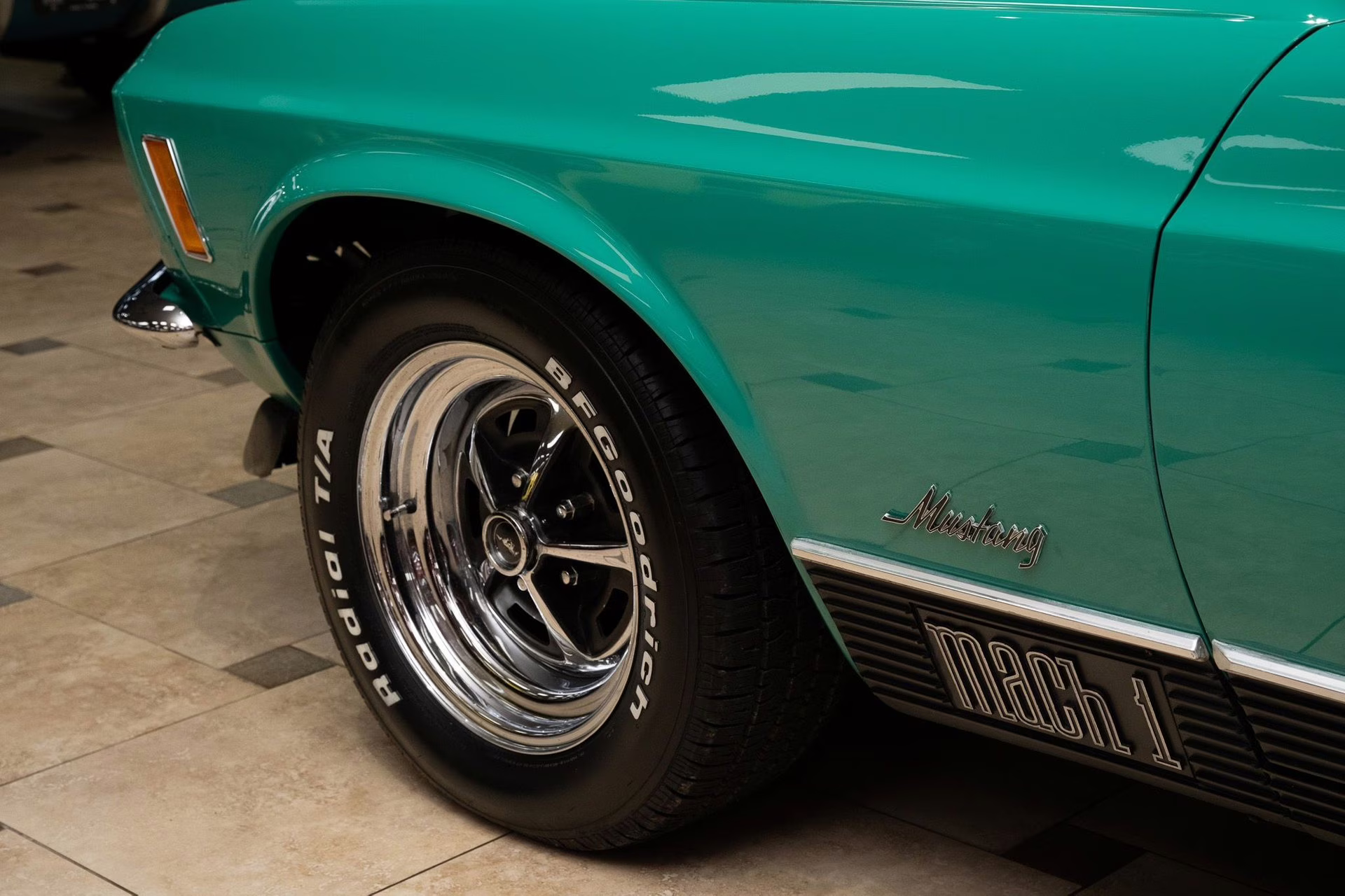 1970 Grabber Green Ford Mustang