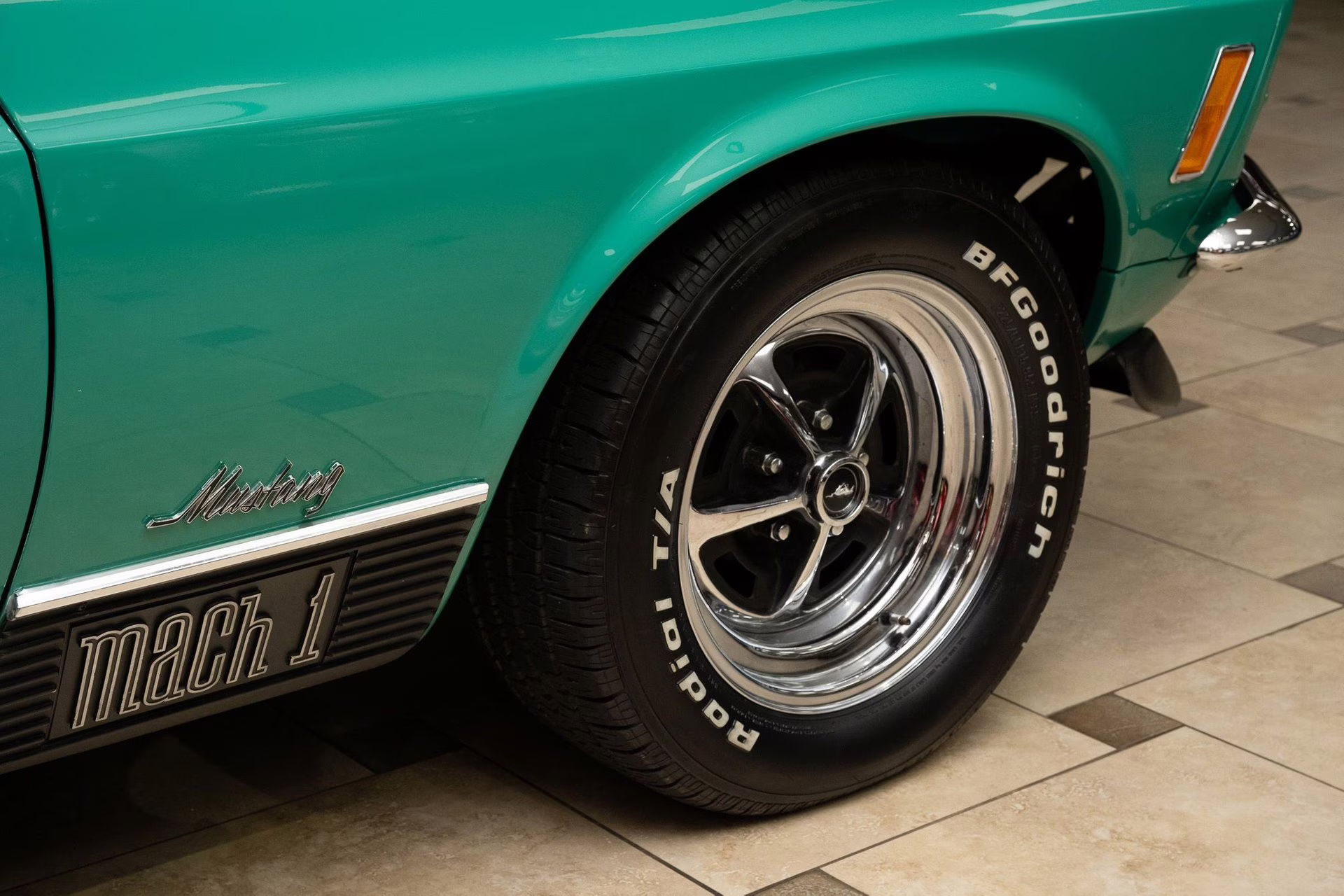 1970 Grabber Green Ford Mustang