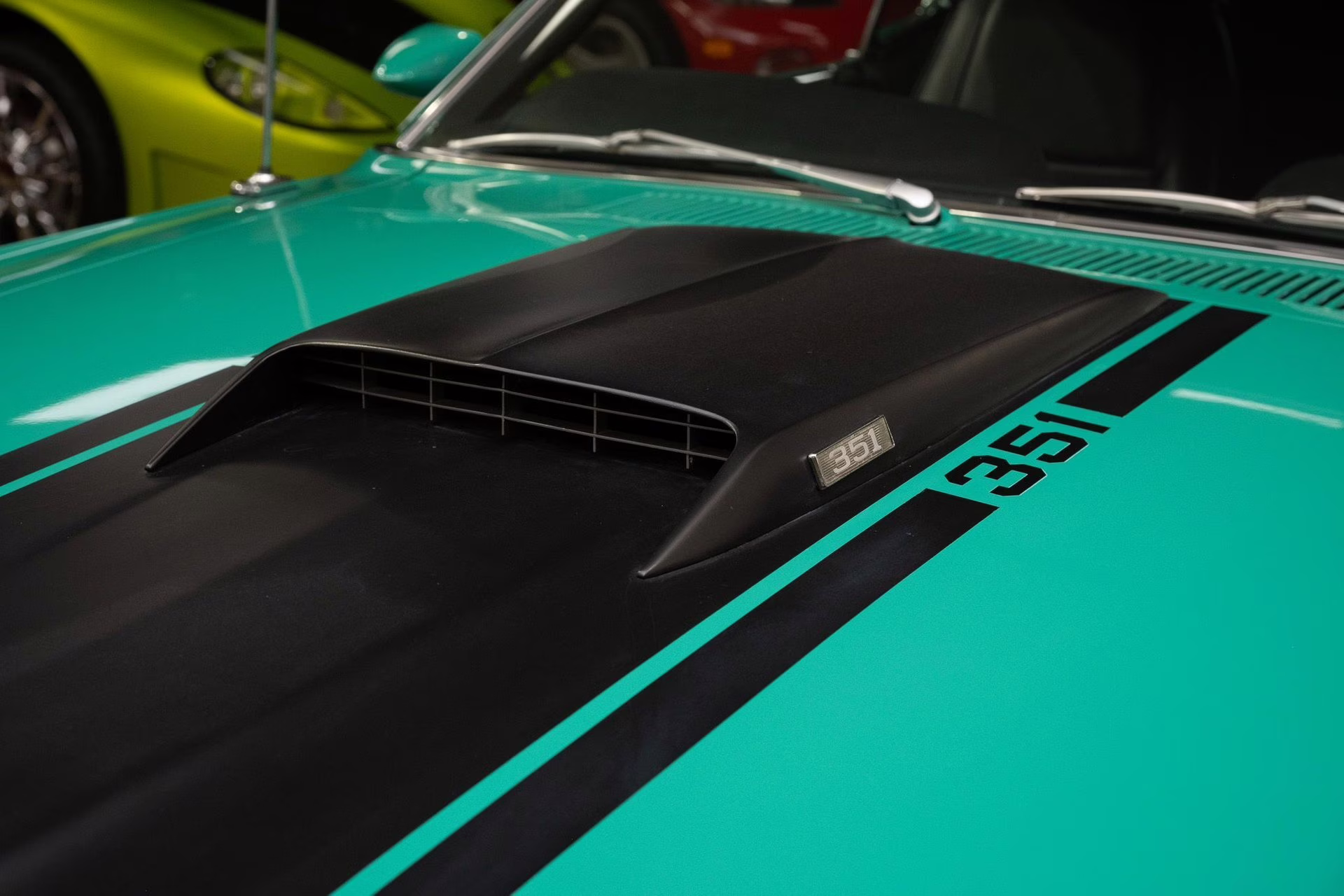 1970 Grabber Green Ford Mustang