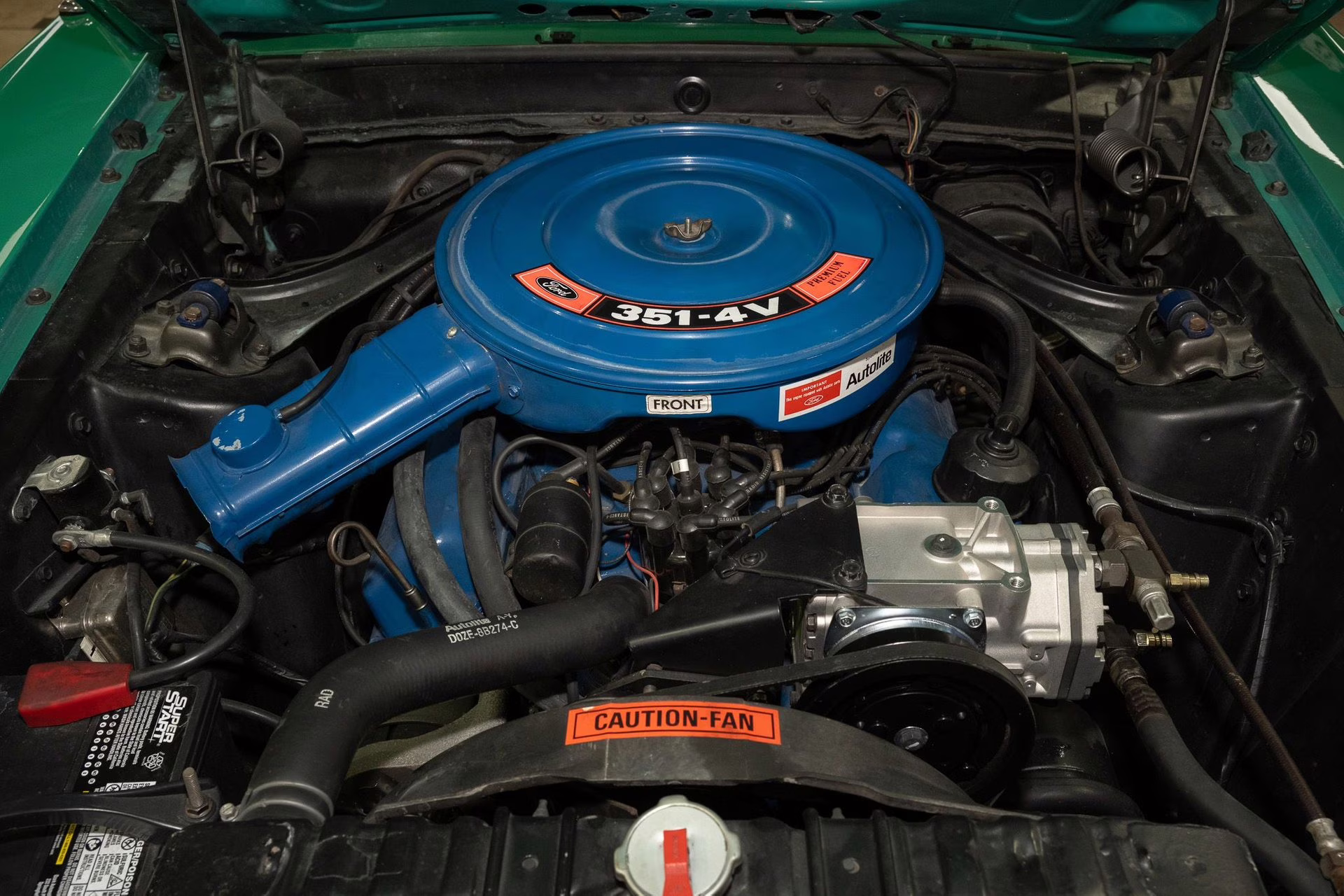 1970 Grabber Green Ford Mustang