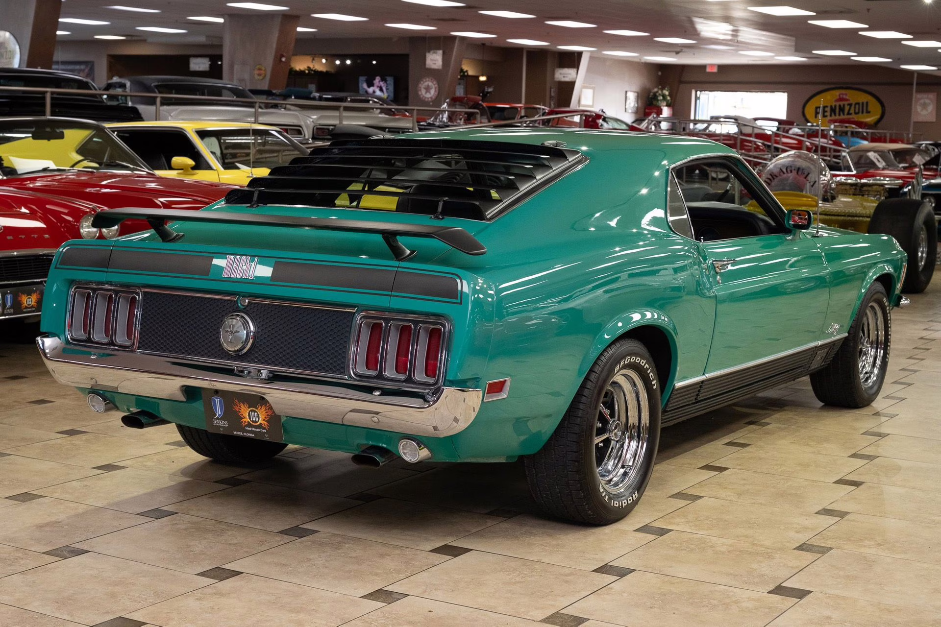 1970 Grabber Green Ford Mustang