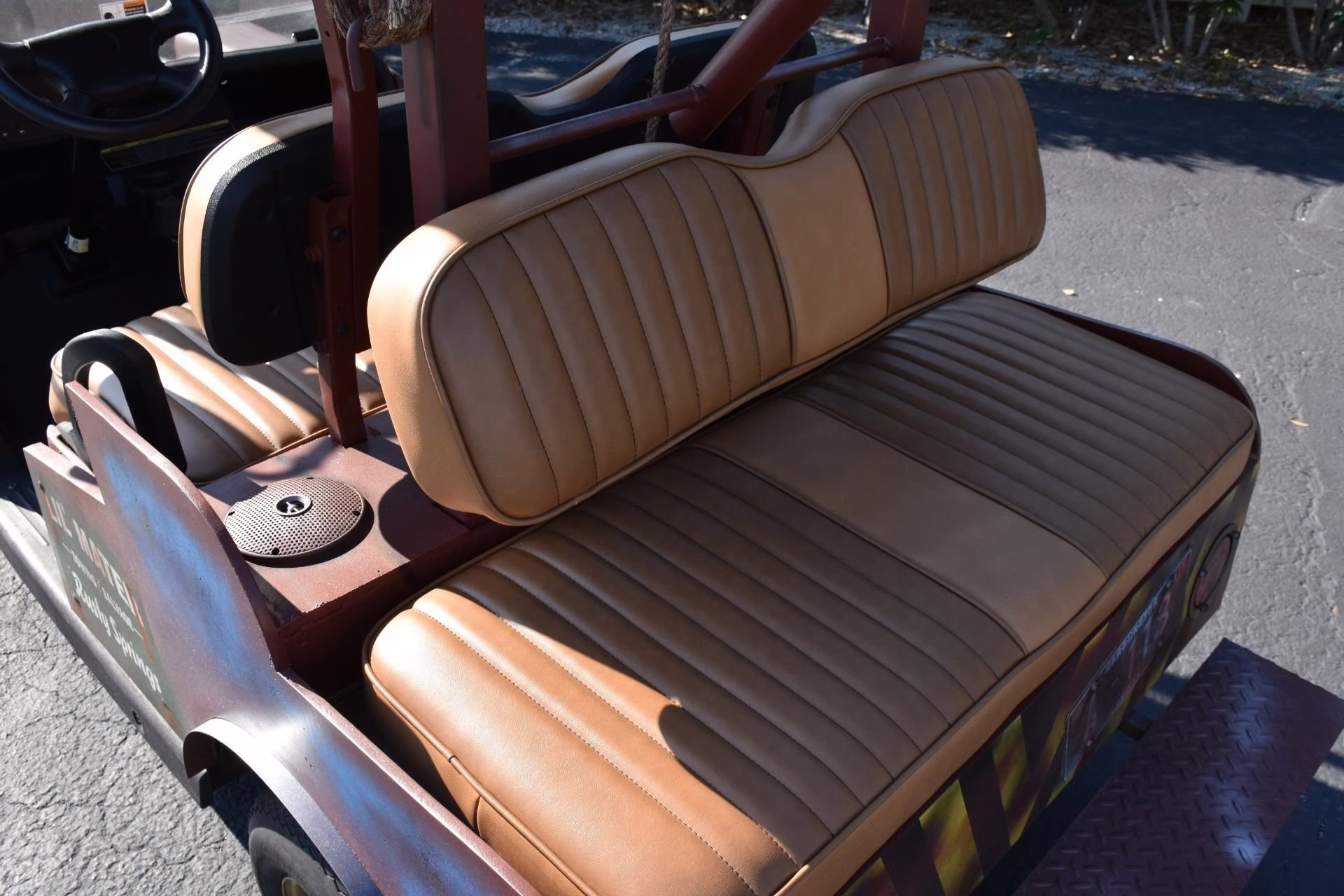 2014 Brown/Blue Z Lil Mater EZ-GO RXV