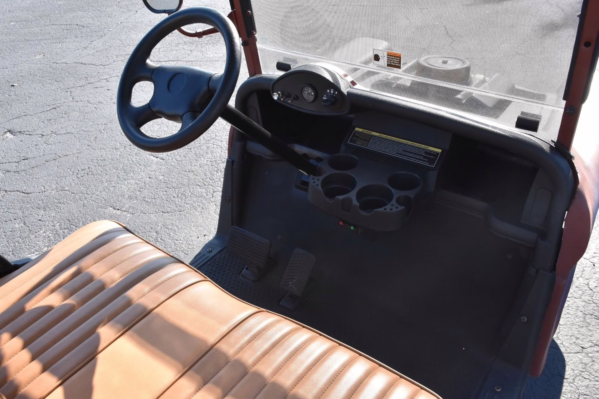 2014 Brown/Blue Z Lil Mater EZ-GO RXV