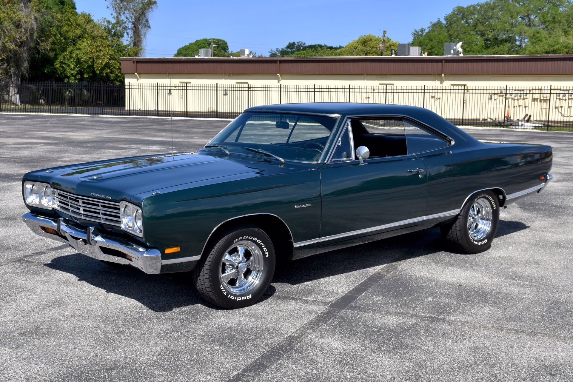 1969 Green (Dark) Plymouth Satellite Coupe