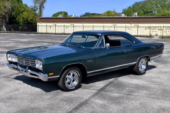 1969 Green (Dark) Plymouth Satellite Coupe