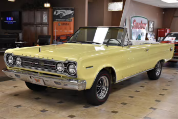 1967 Yellow Plymouth Belvedere