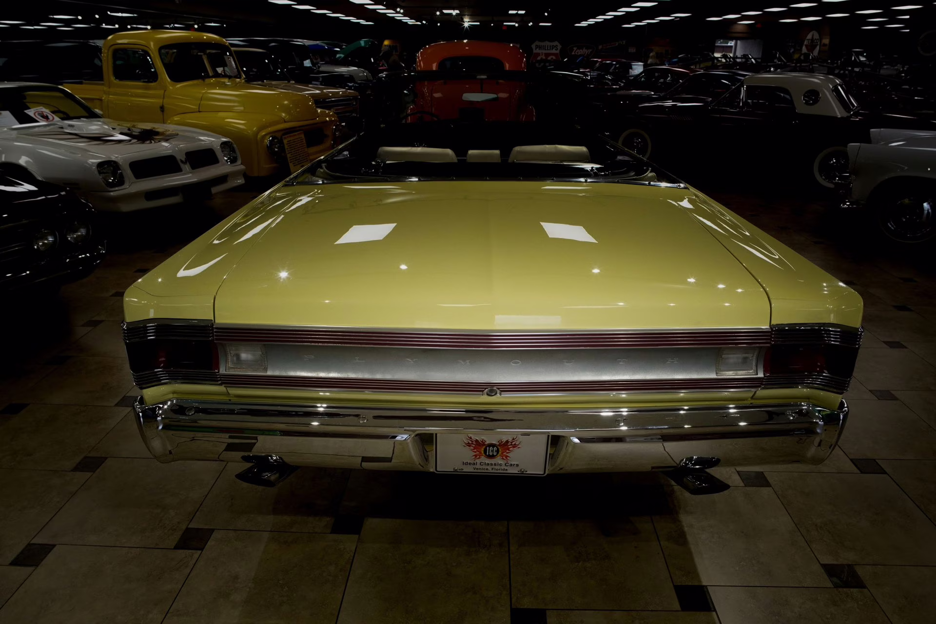 1967 Yellow Plymouth Belvedere
