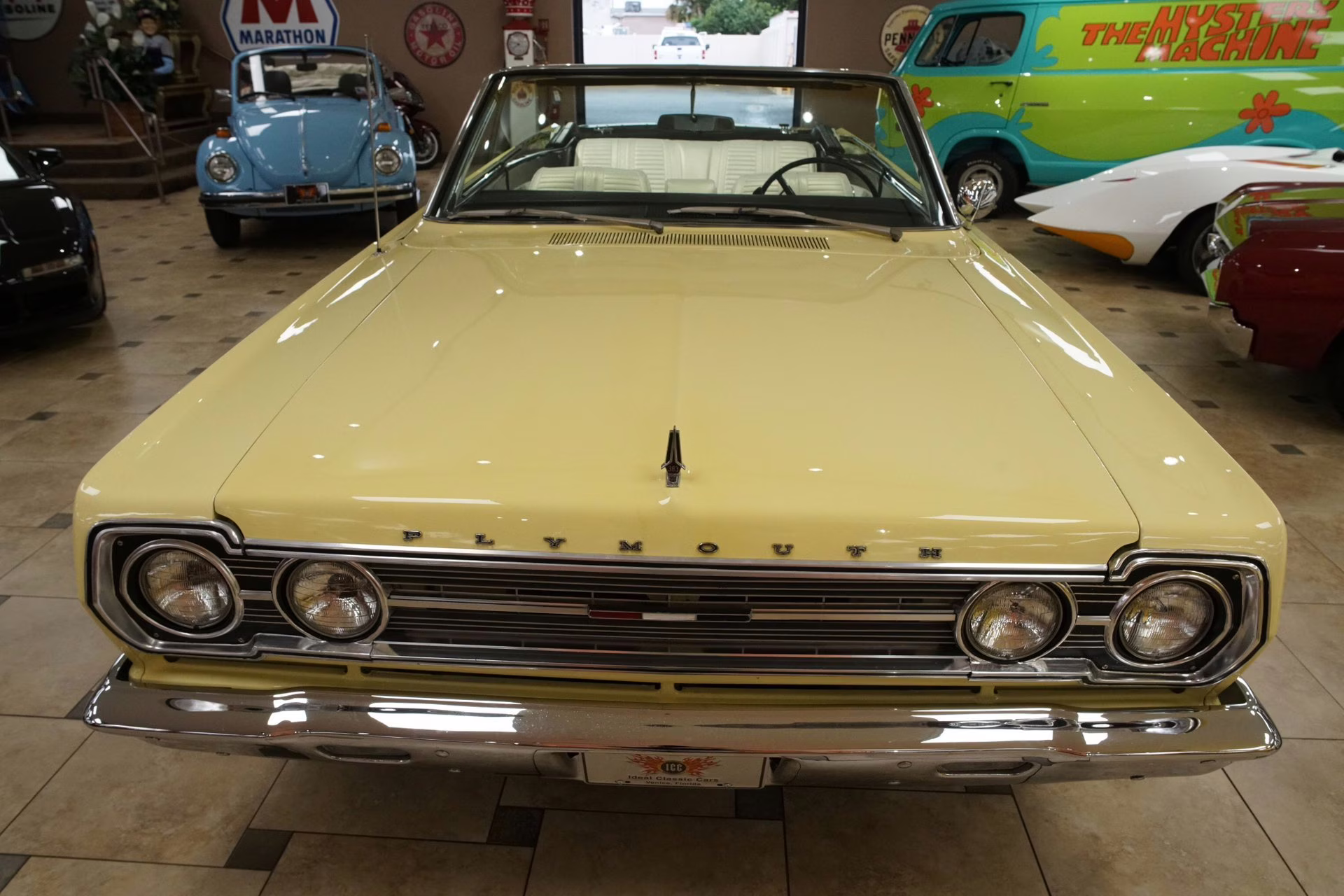 1967 Yellow Plymouth Belvedere