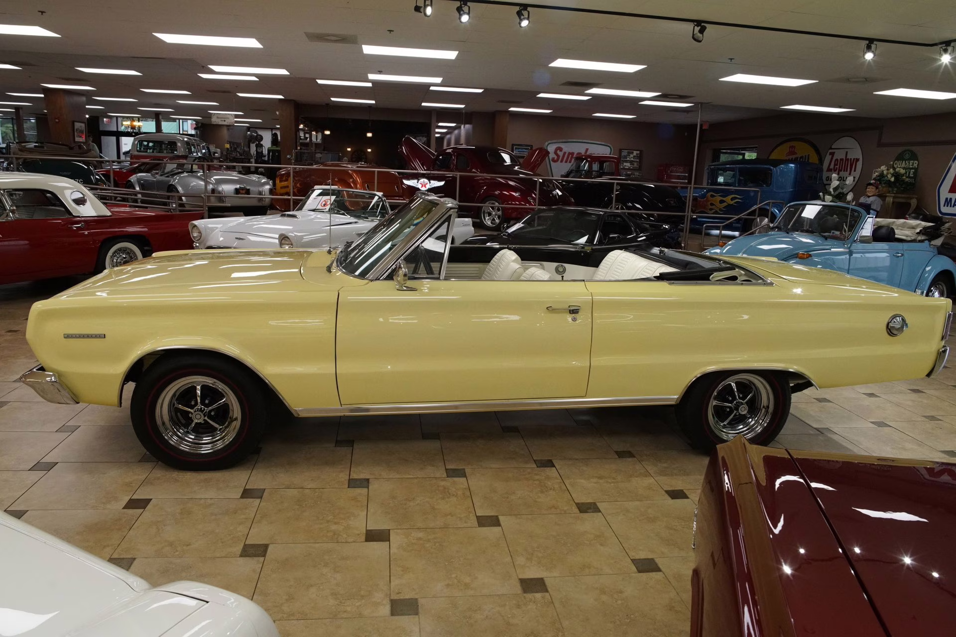 1967 Yellow Plymouth Belvedere