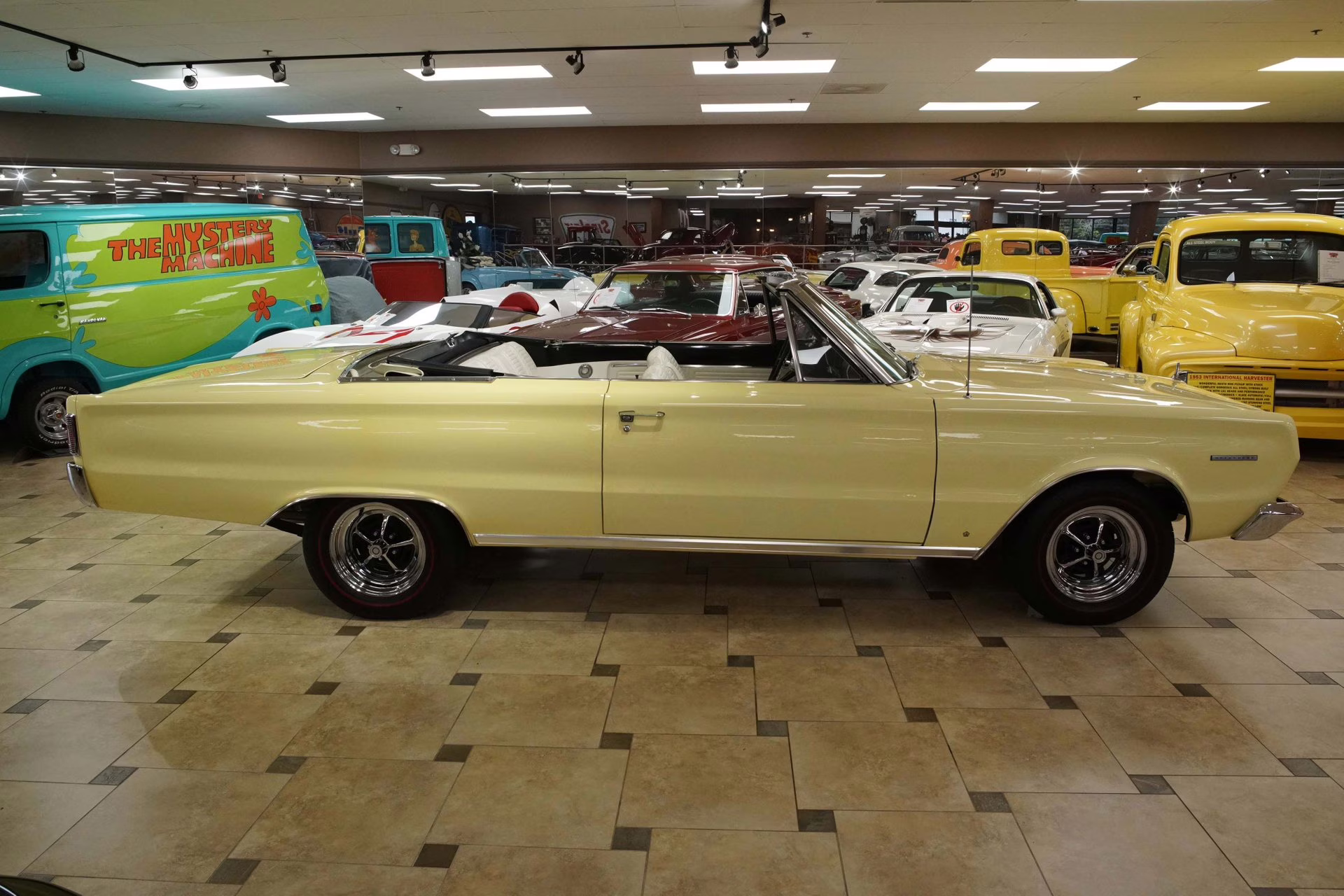 1967 Yellow Plymouth Belvedere