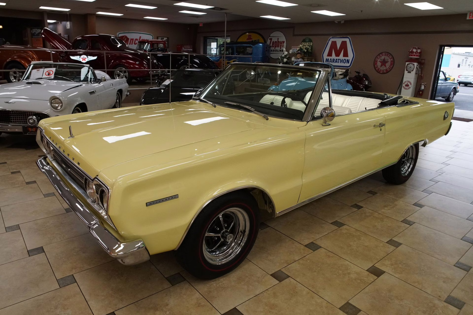 1967 Yellow Plymouth Belvedere