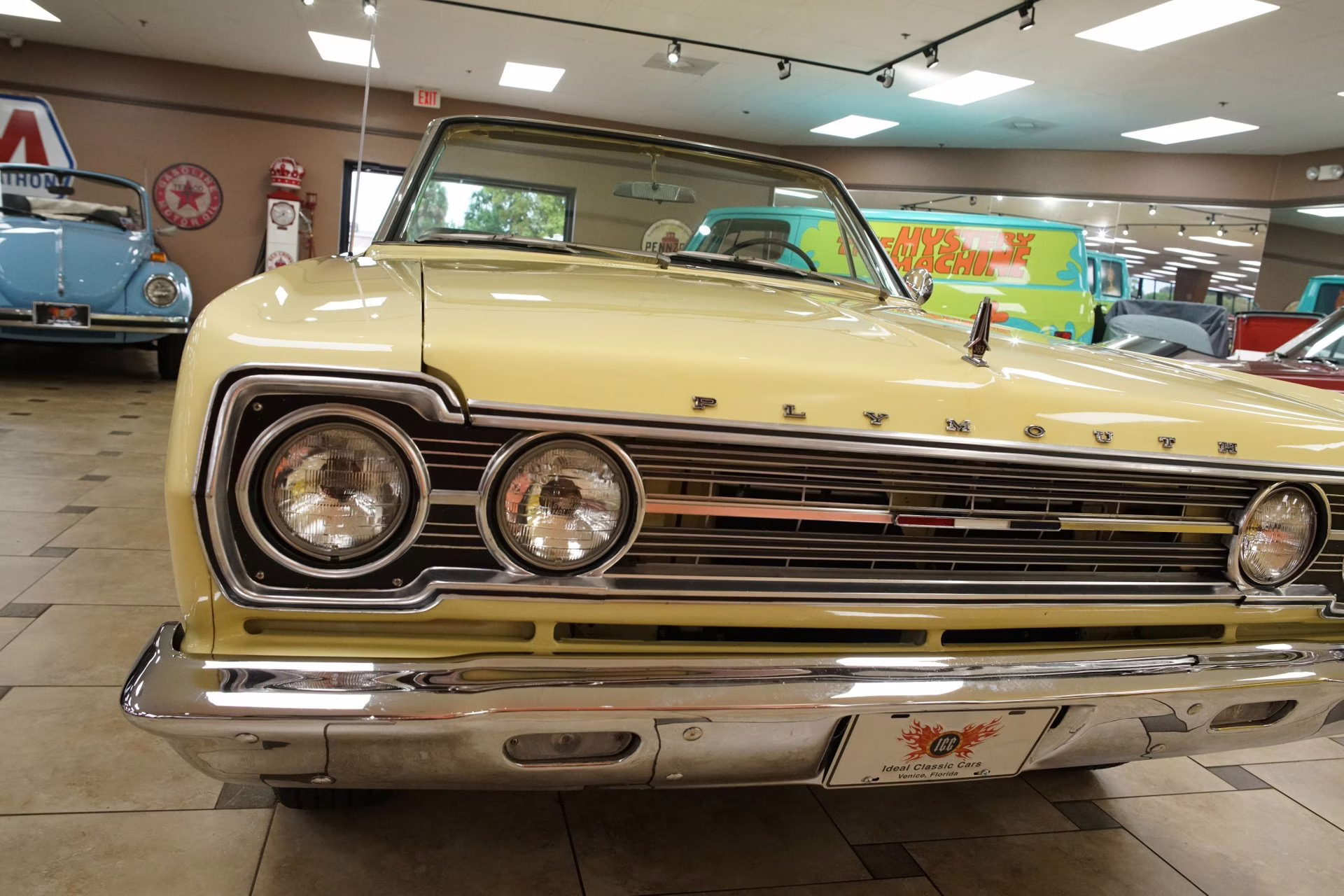 1967 Yellow Plymouth Belvedere