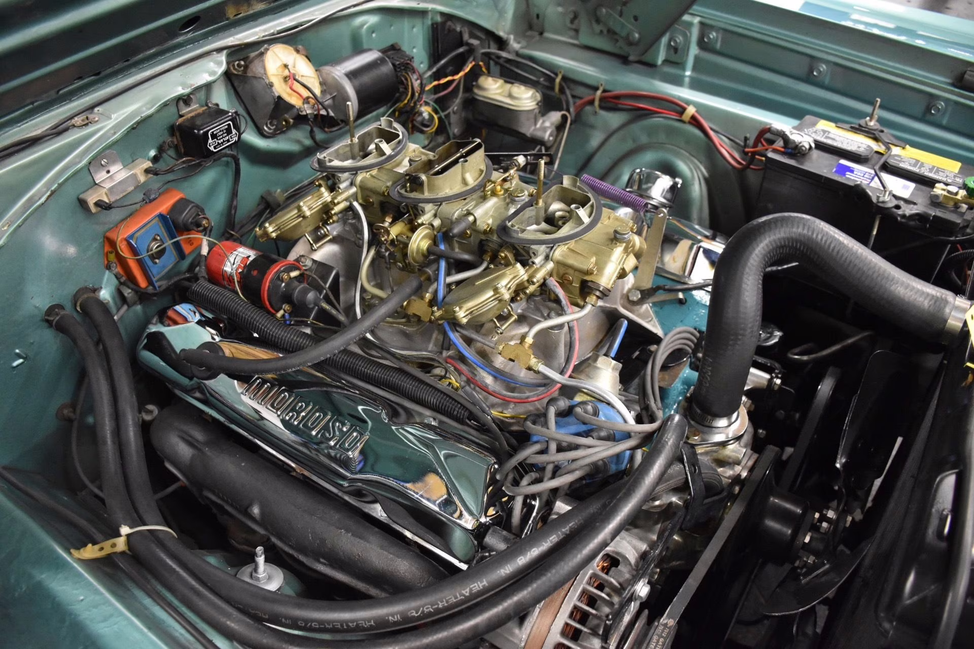 1967 Medium Turquoise Plymouth Belvedere 440