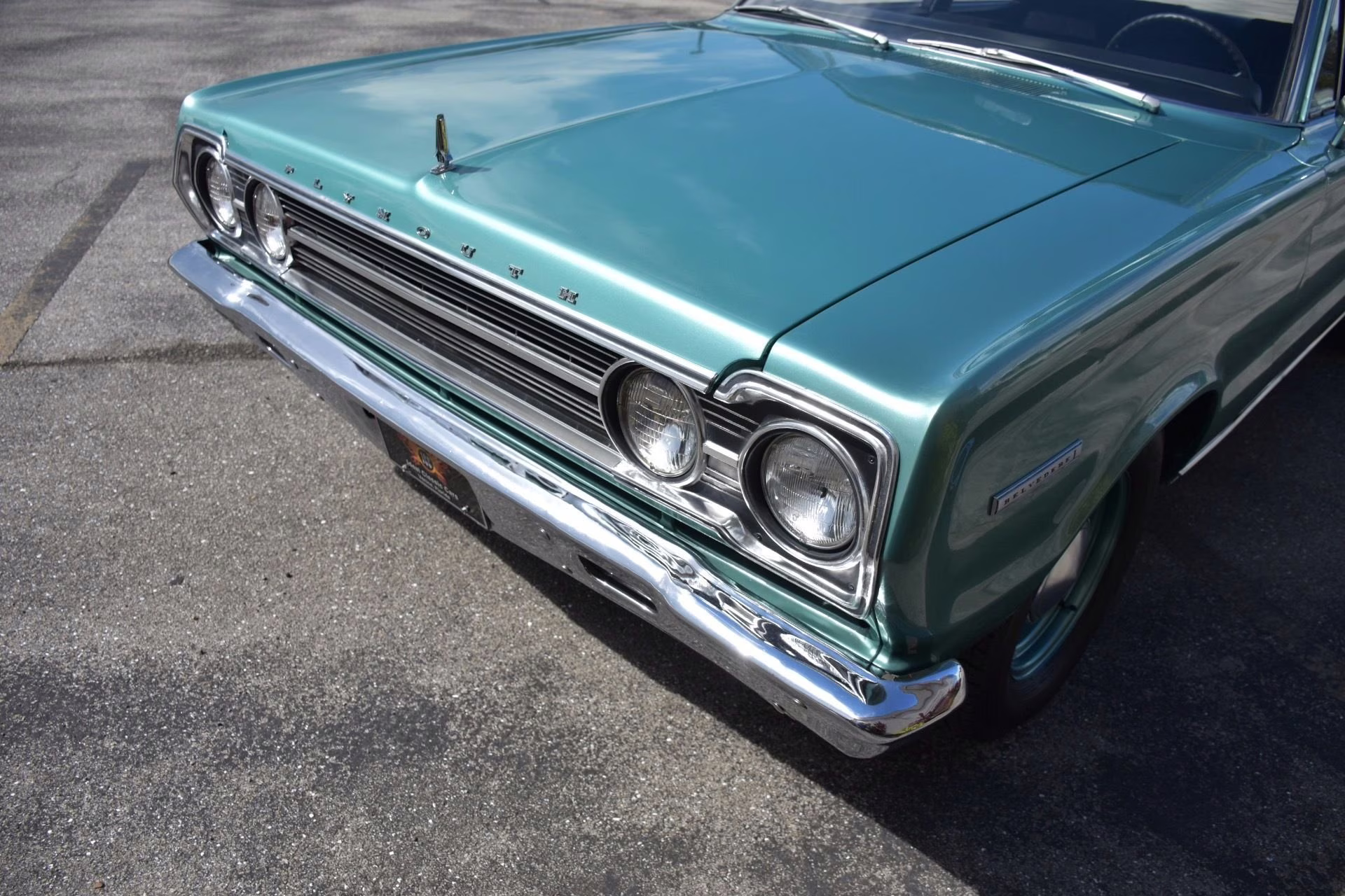 1967 Medium Turquoise Plymouth Belvedere 440