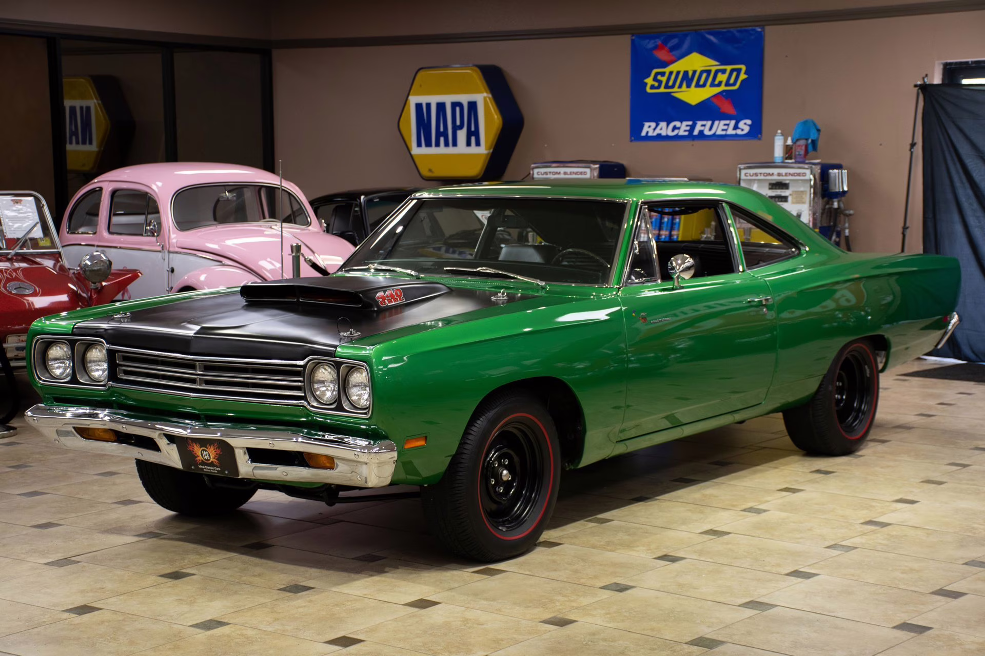 1969 Special Order Rallye Green Plymouth Road Runner