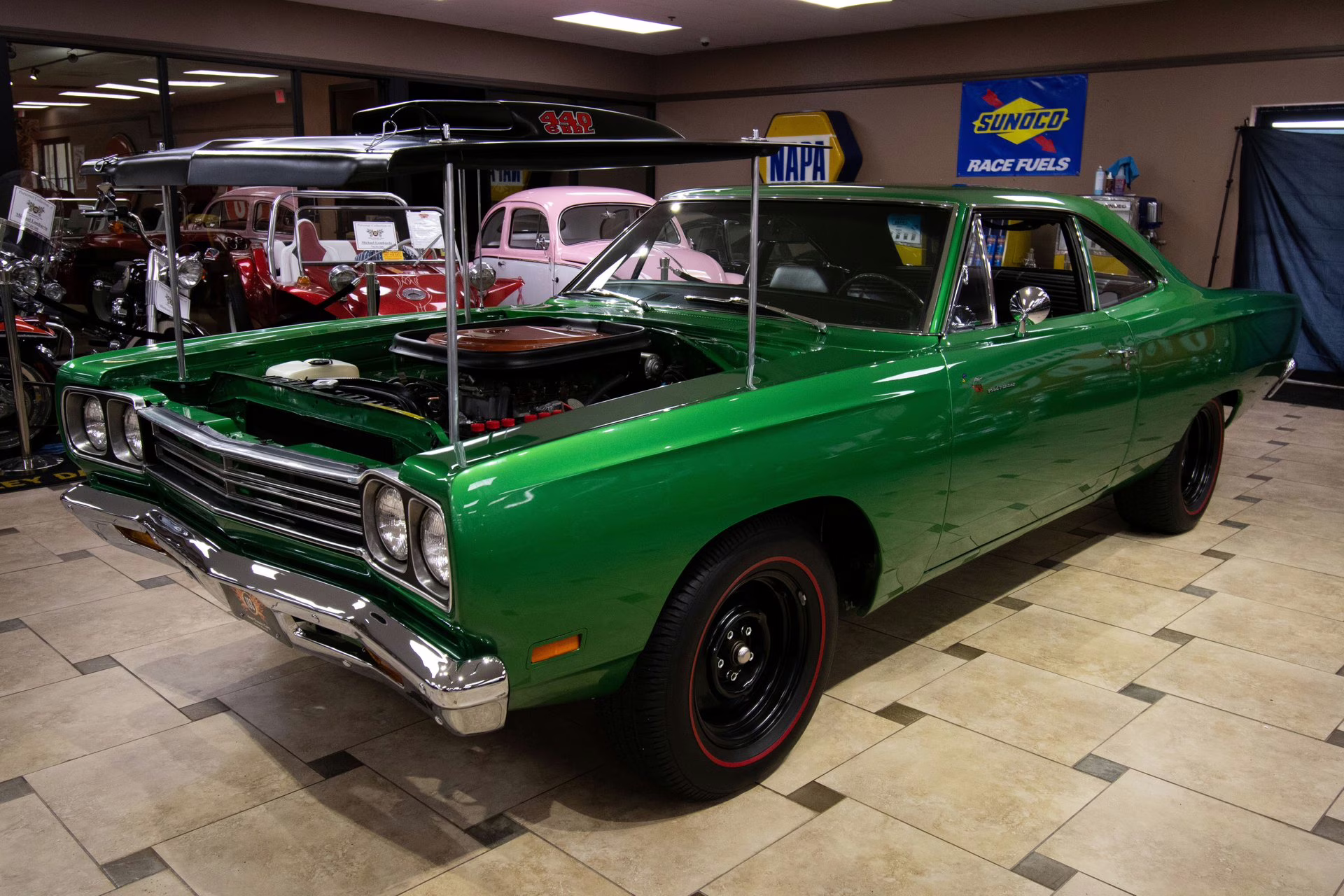 1969 Special Order Rallye Green Plymouth Road Runner