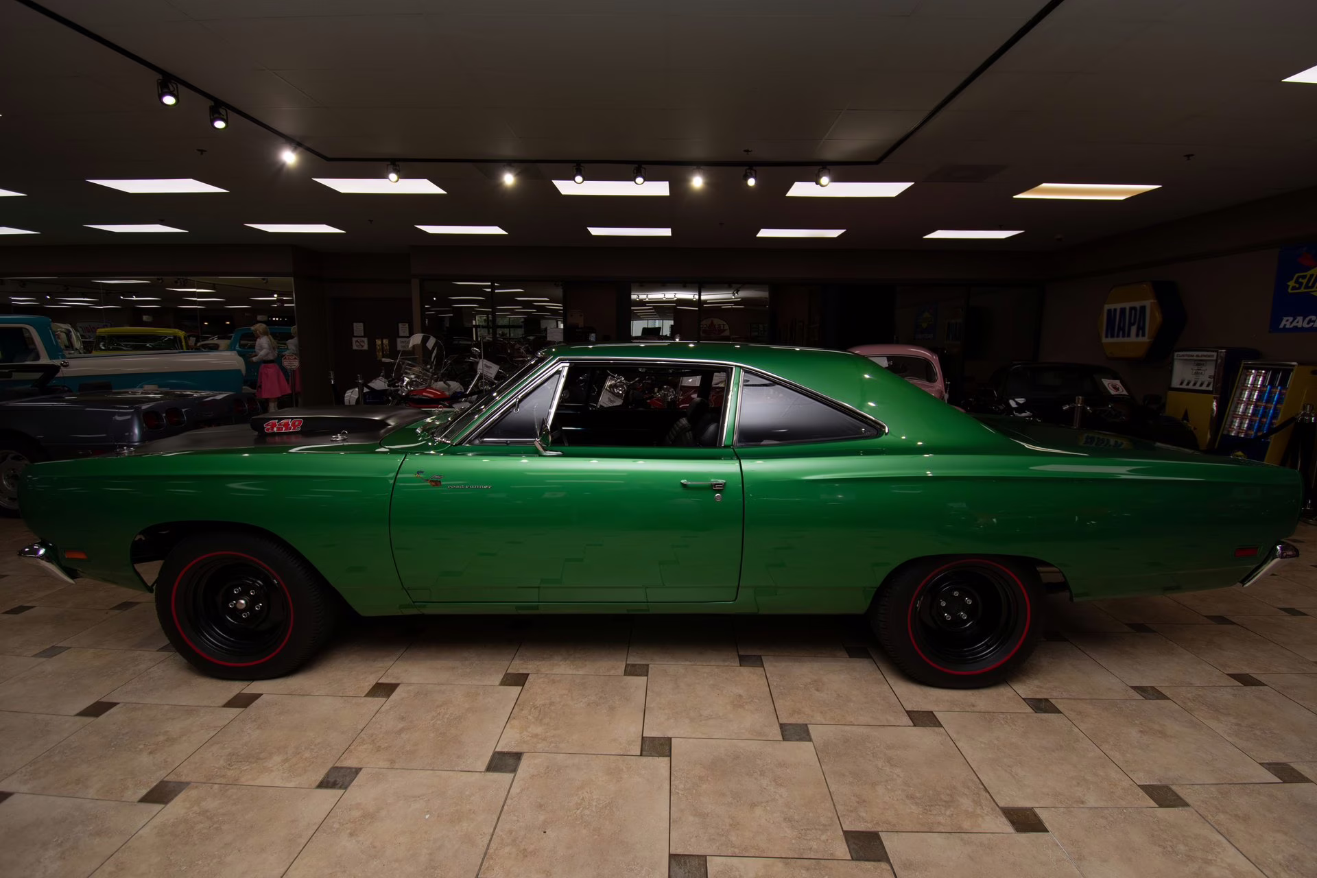 1969 Special Order Rallye Green Plymouth Road Runner