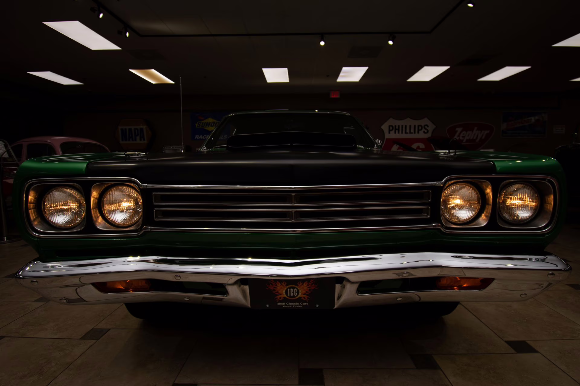 1969 Special Order Rallye Green Plymouth Road Runner