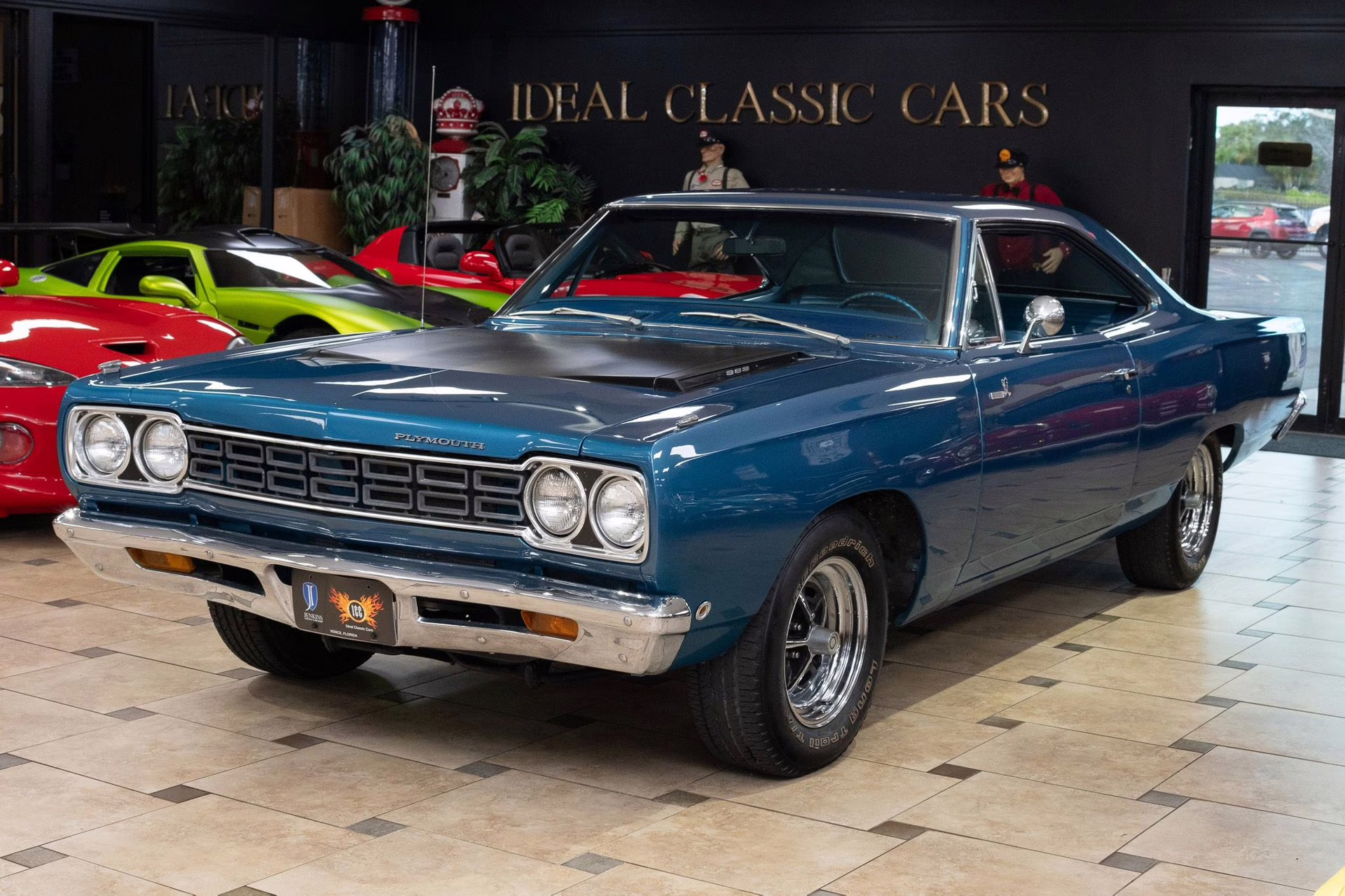 1968 Dark Blue Metallic Plymouth Road Runner