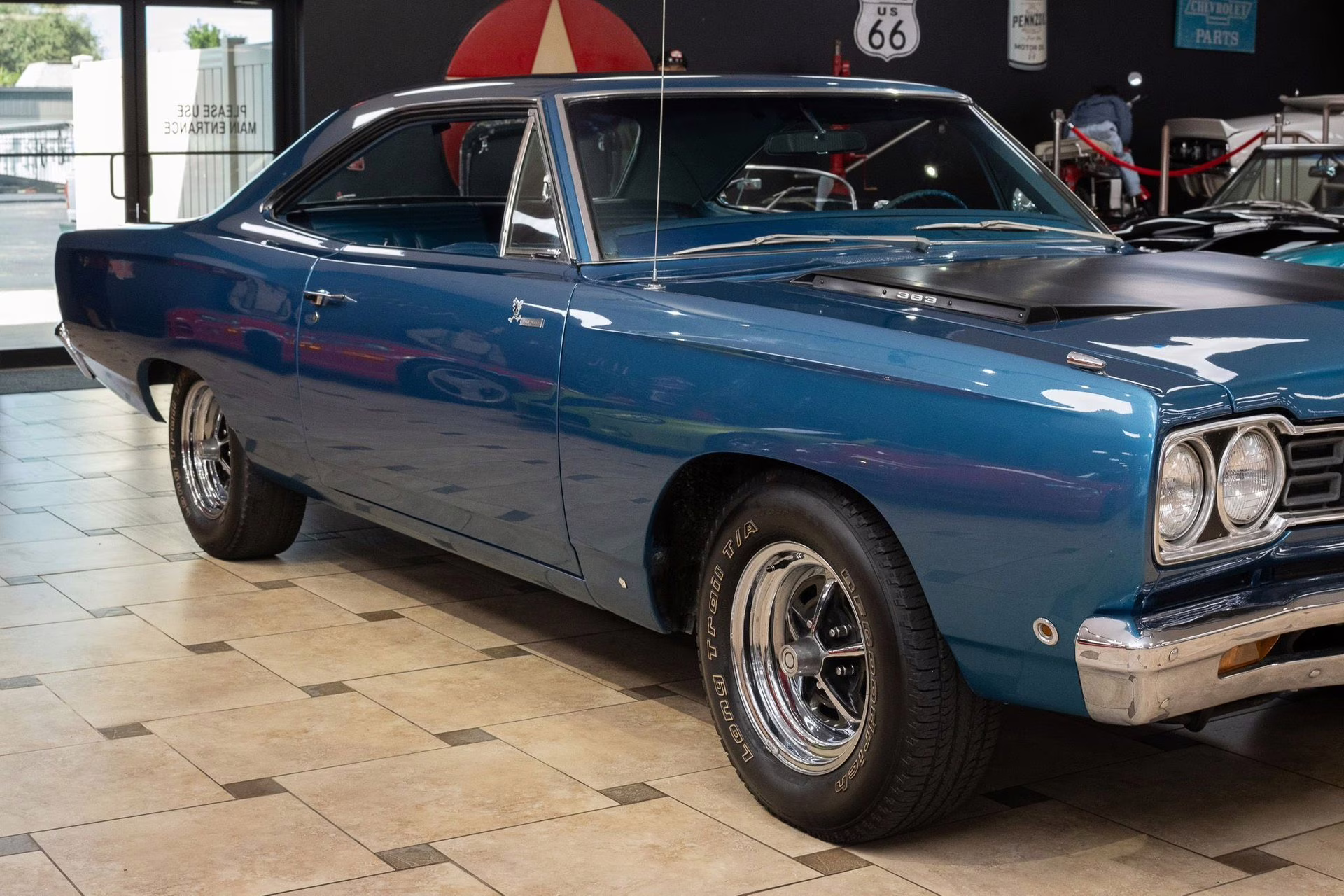 1968 Dark Blue Metallic Plymouth Road Runner