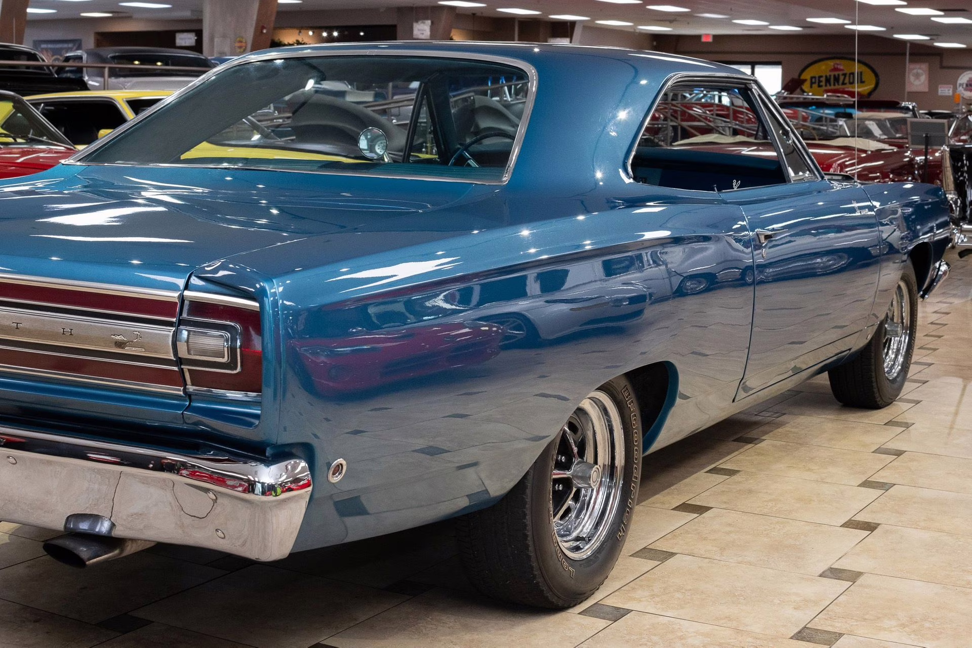 1968 Dark Blue Metallic Plymouth Road Runner