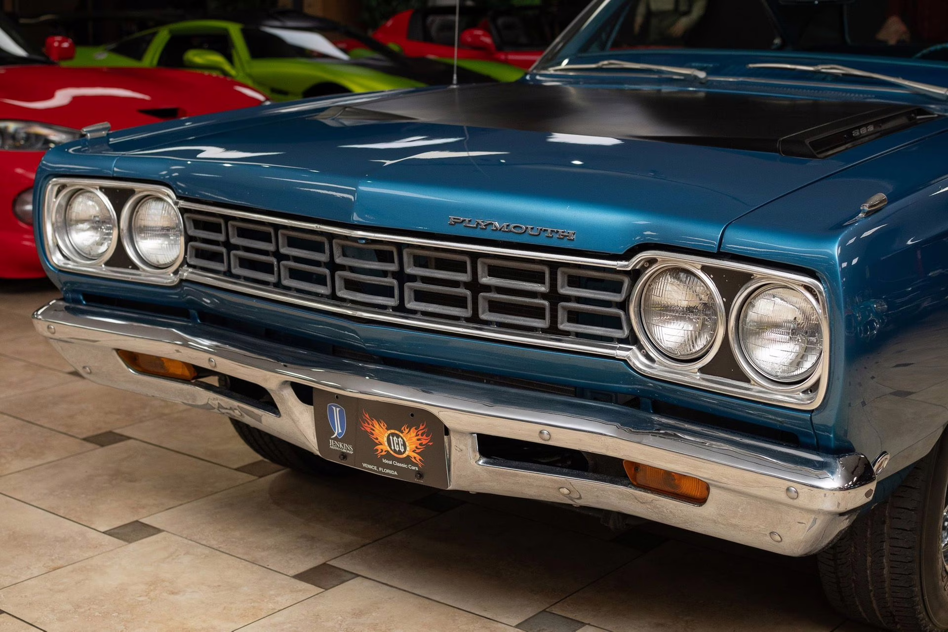 1968 Dark Blue Metallic Plymouth Road Runner