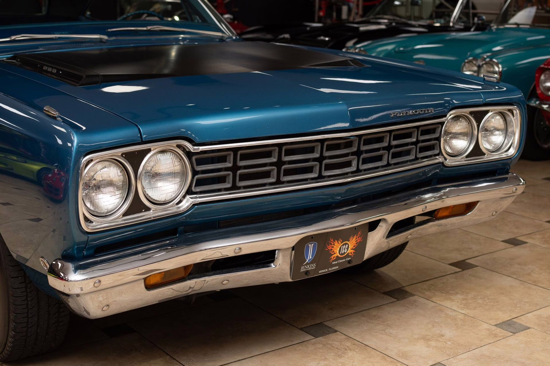 1968 Dark Blue Metallic Plymouth Road Runner
