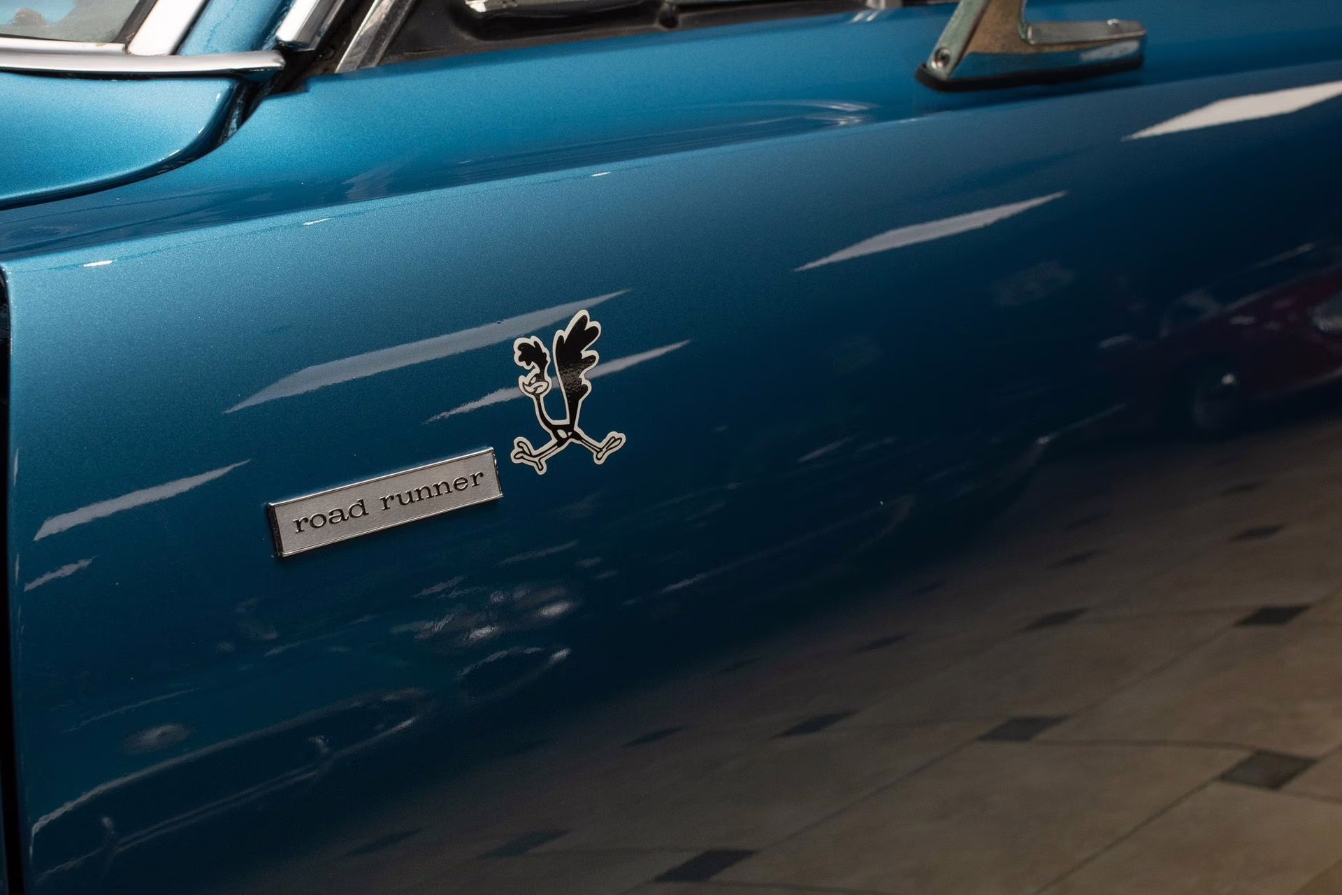 1968 Dark Blue Metallic Plymouth Road Runner