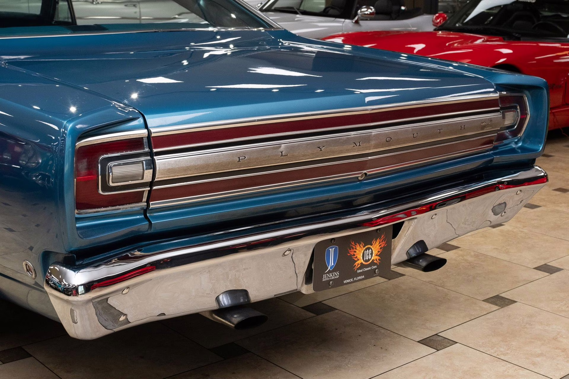 1968 Dark Blue Metallic Plymouth Road Runner