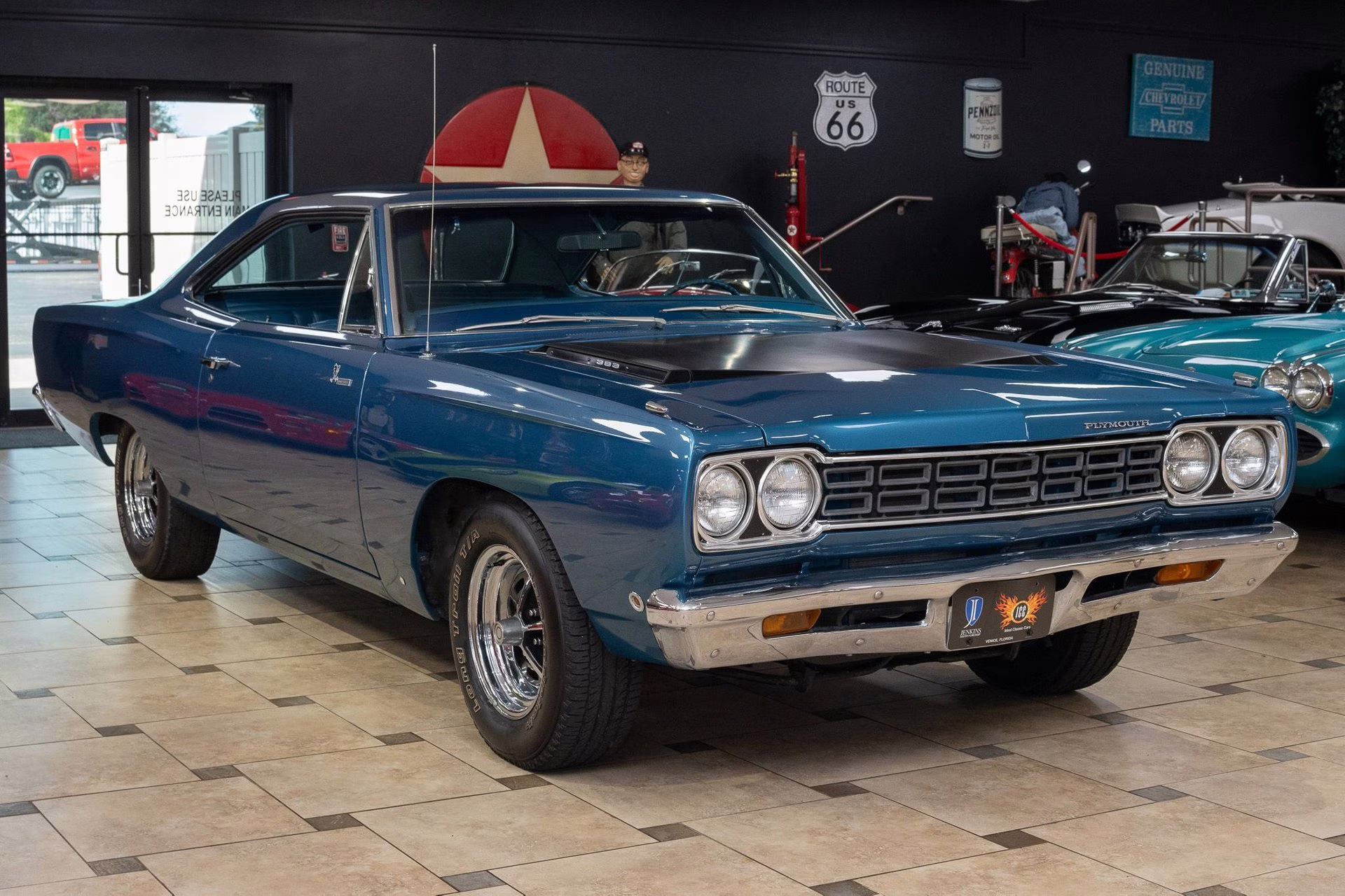 1968 Dark Blue Metallic Plymouth Road Runner