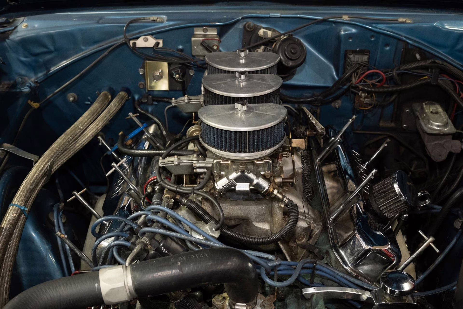 1968 Dark Blue Metallic Plymouth Road Runner