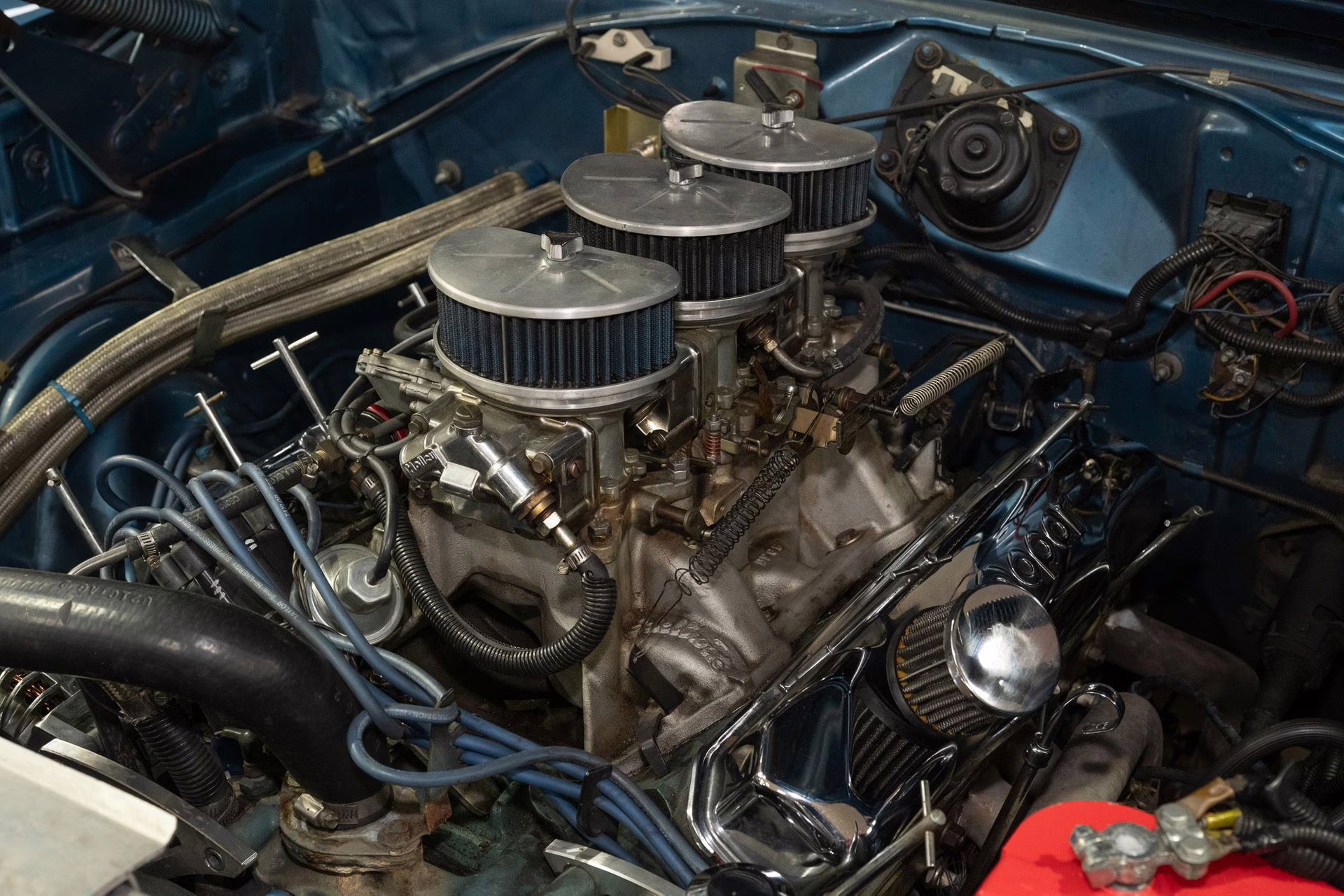 1968 Dark Blue Metallic Plymouth Road Runner