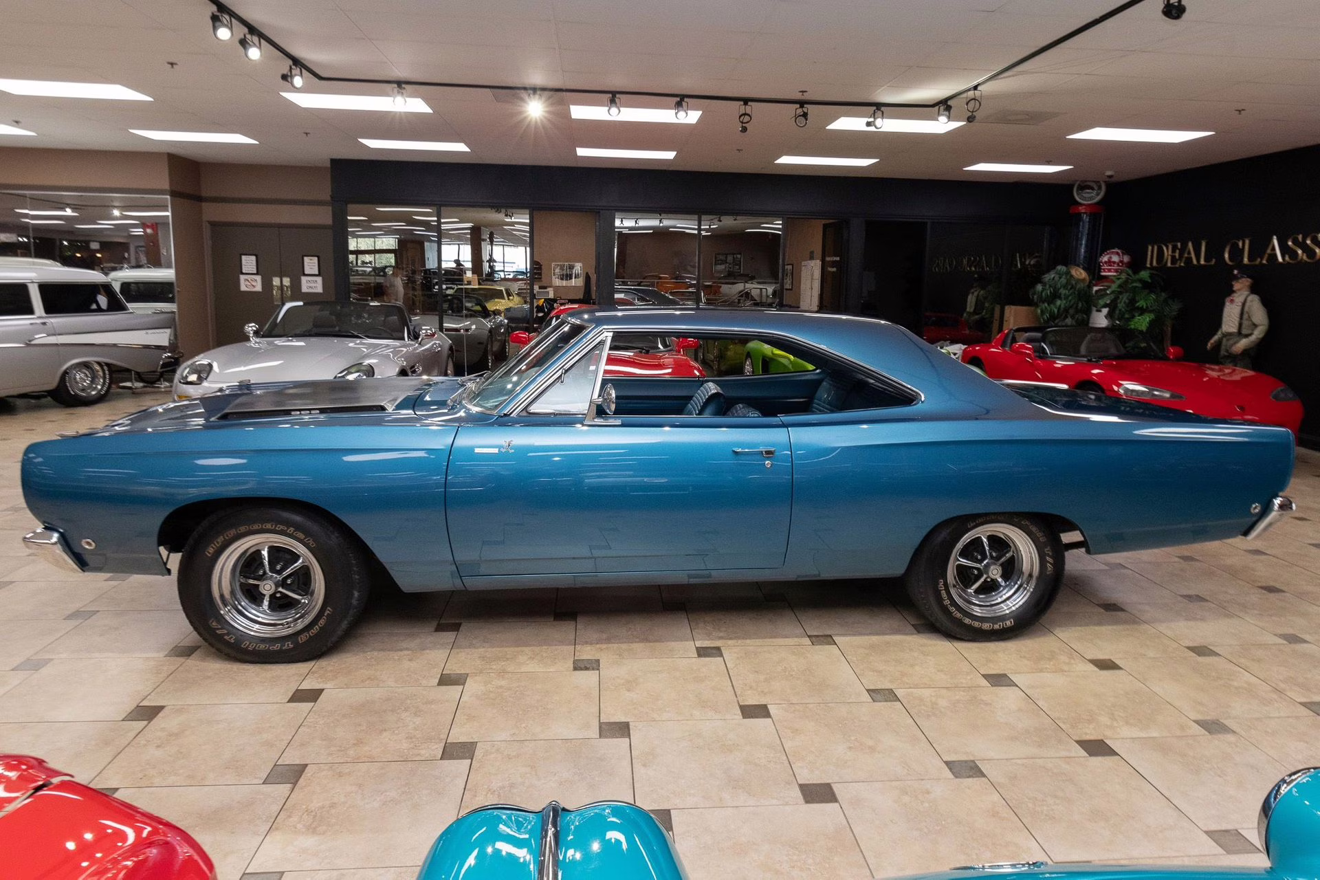 1968 Dark Blue Metallic Plymouth Road Runner