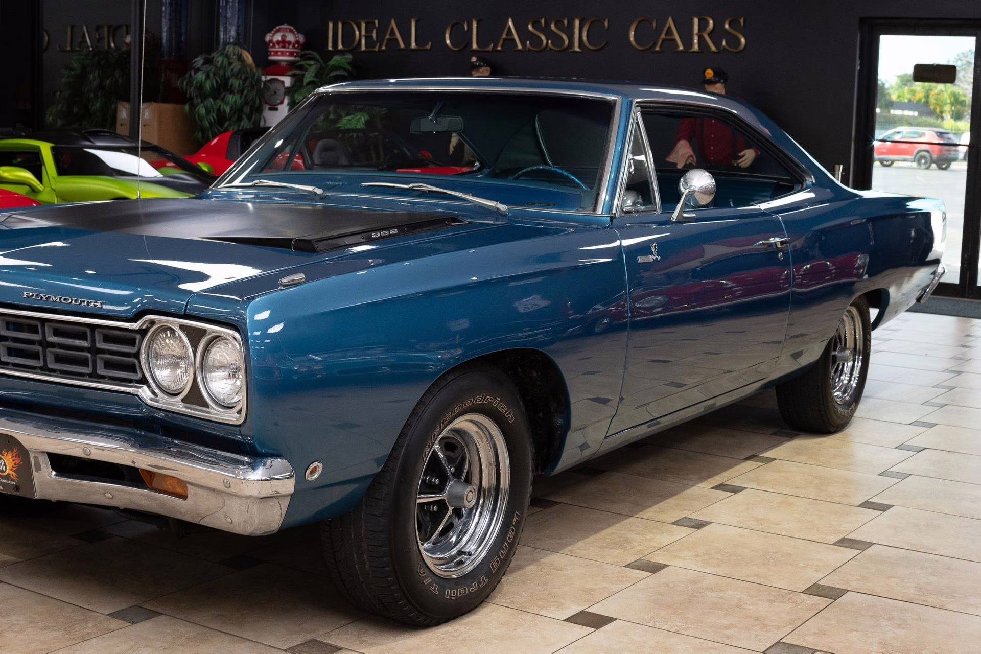1968 Dark Blue Metallic Plymouth Road Runner