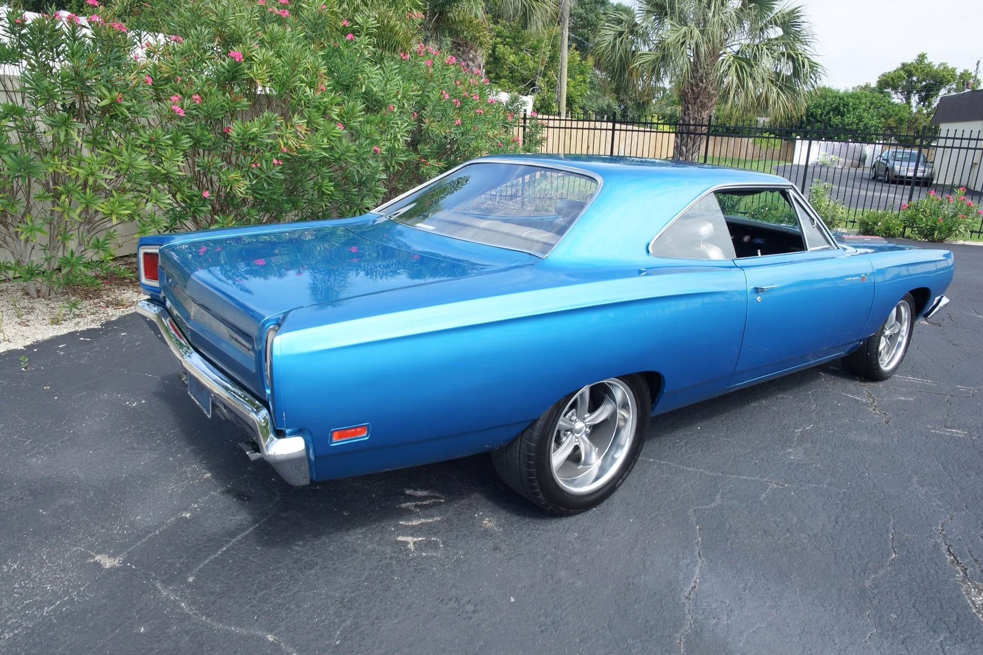 1969 Blue Fire Iridescent Plymouth Road Runner