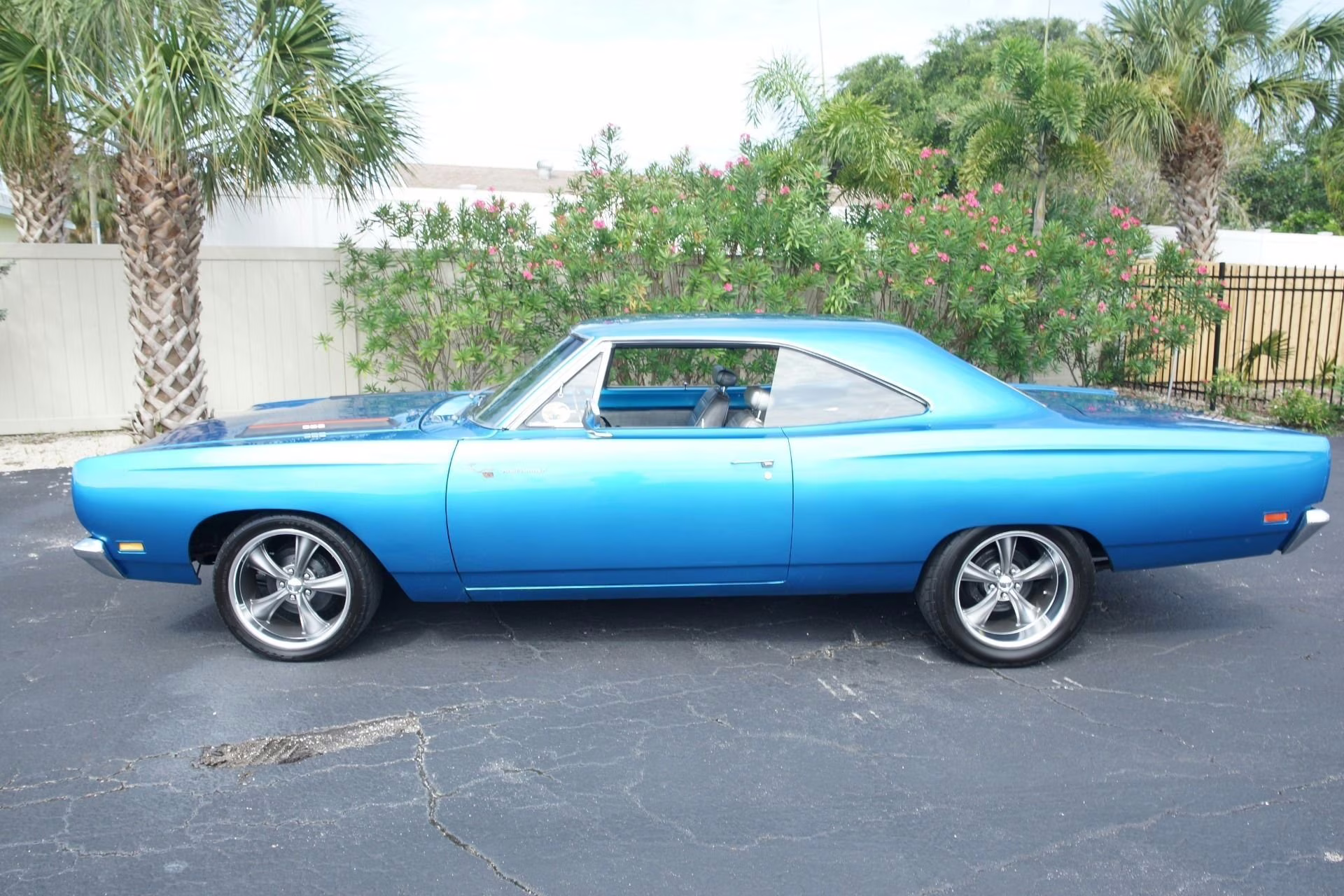 1969 Blue Fire Iridescent Plymouth Road Runner