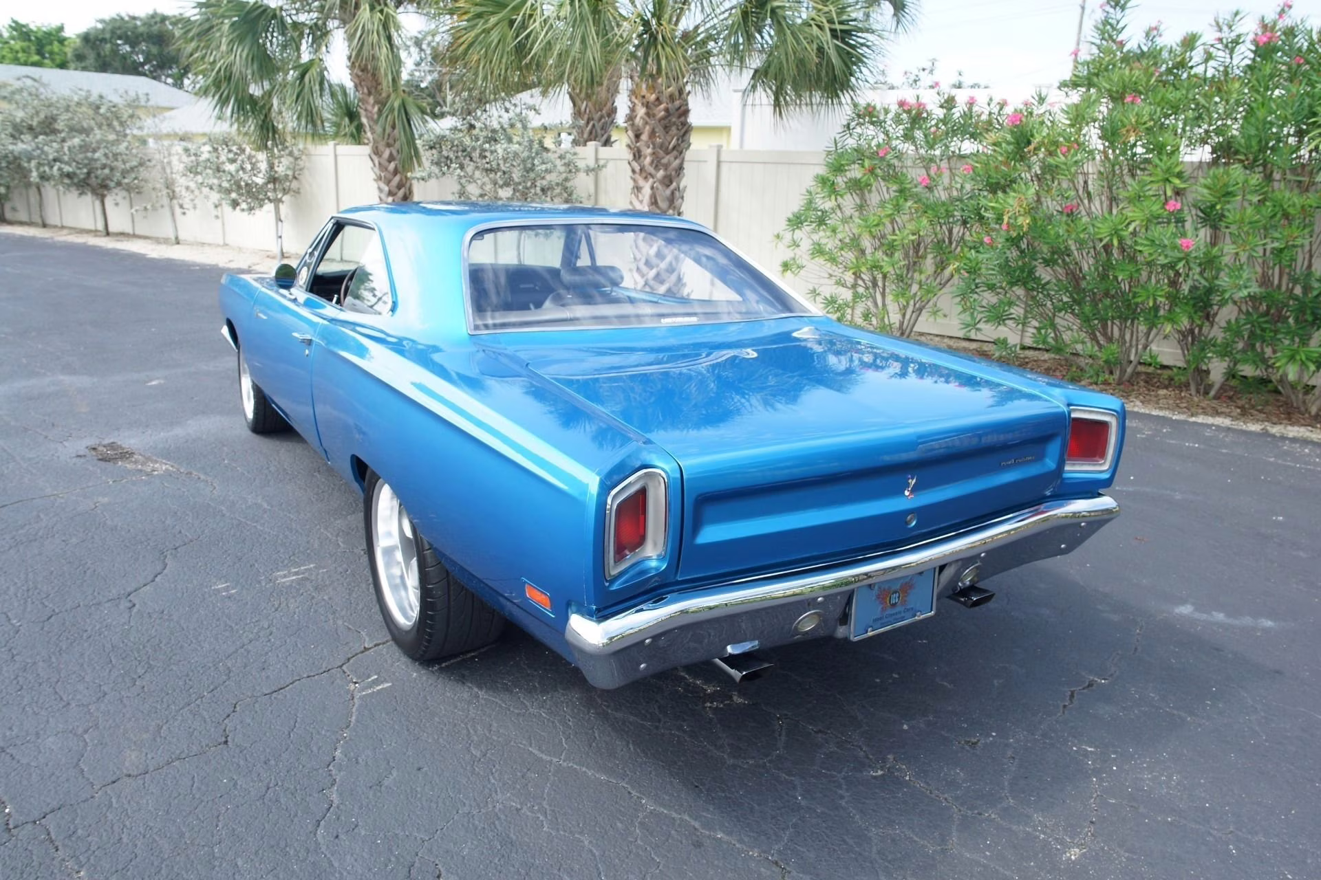 1969 Blue Fire Iridescent Plymouth Road Runner