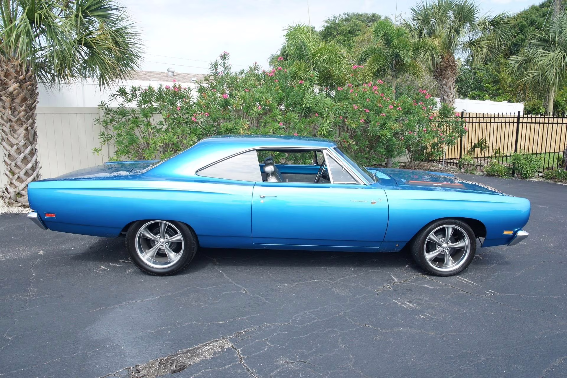 1969 Blue Fire Iridescent Plymouth Road Runner