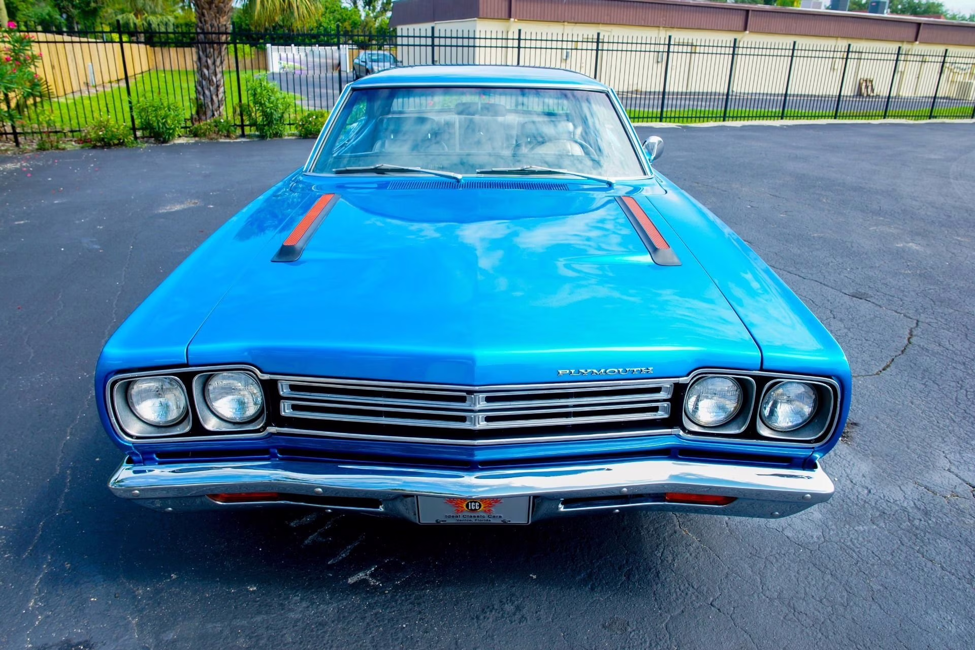 1969 Blue Fire Iridescent Plymouth Road Runner