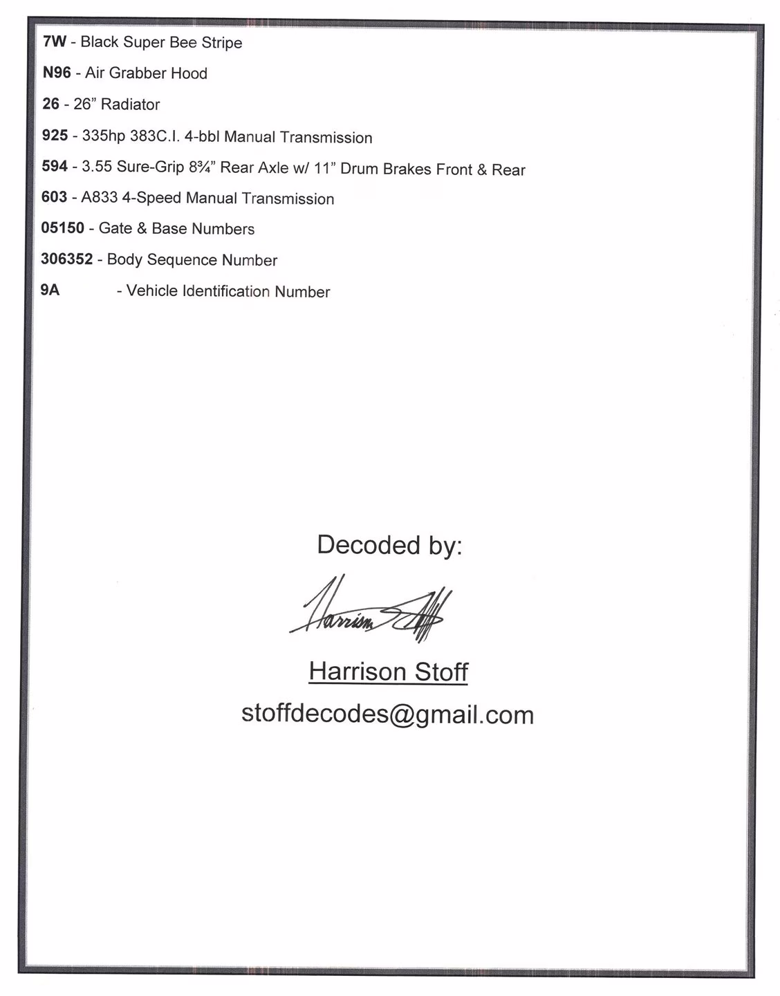 1969 B5 Blue Fire Metallic Plymouth Road Runner