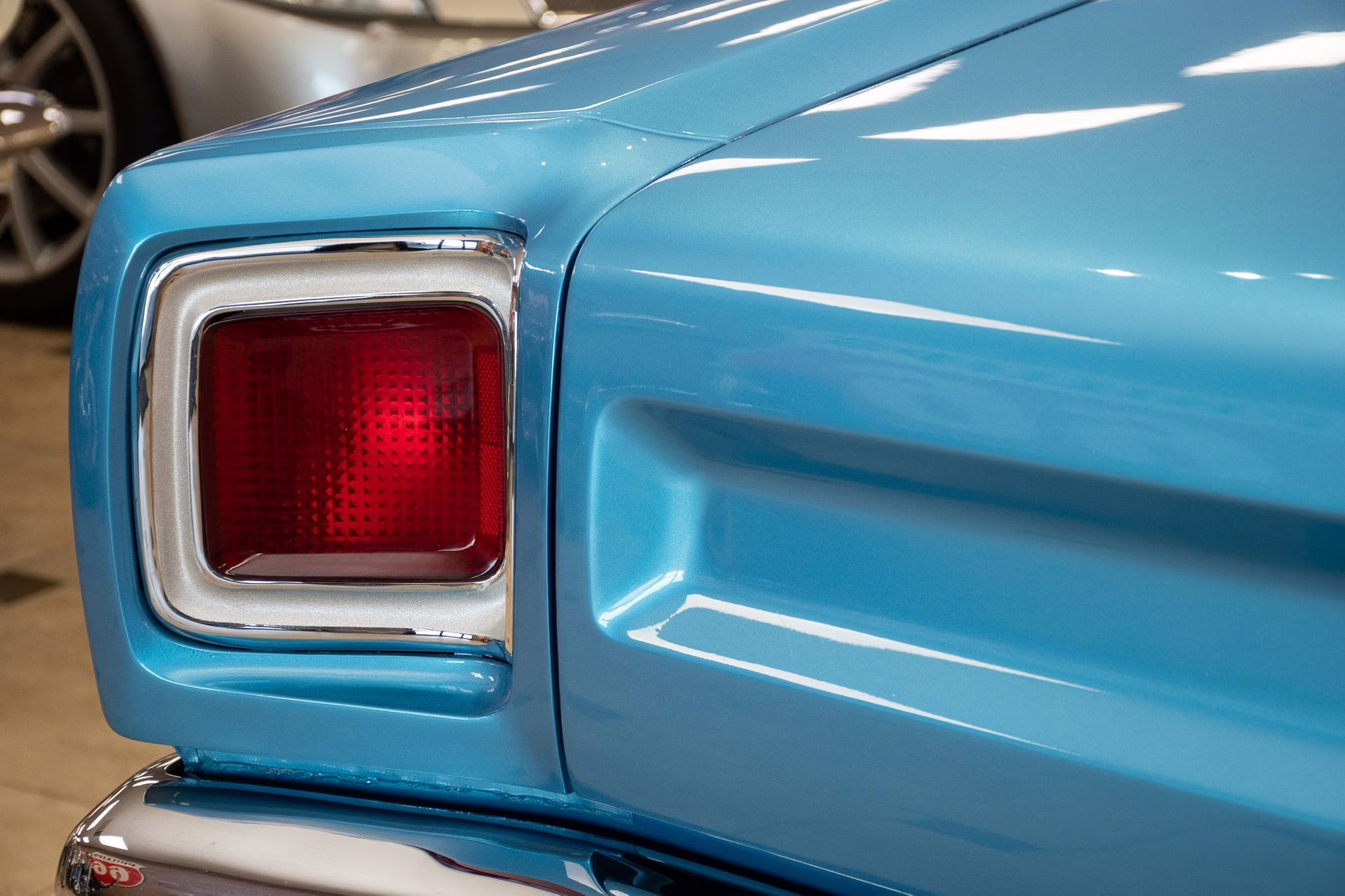 1969 B5 Blue Fire Metallic Plymouth Road Runner
