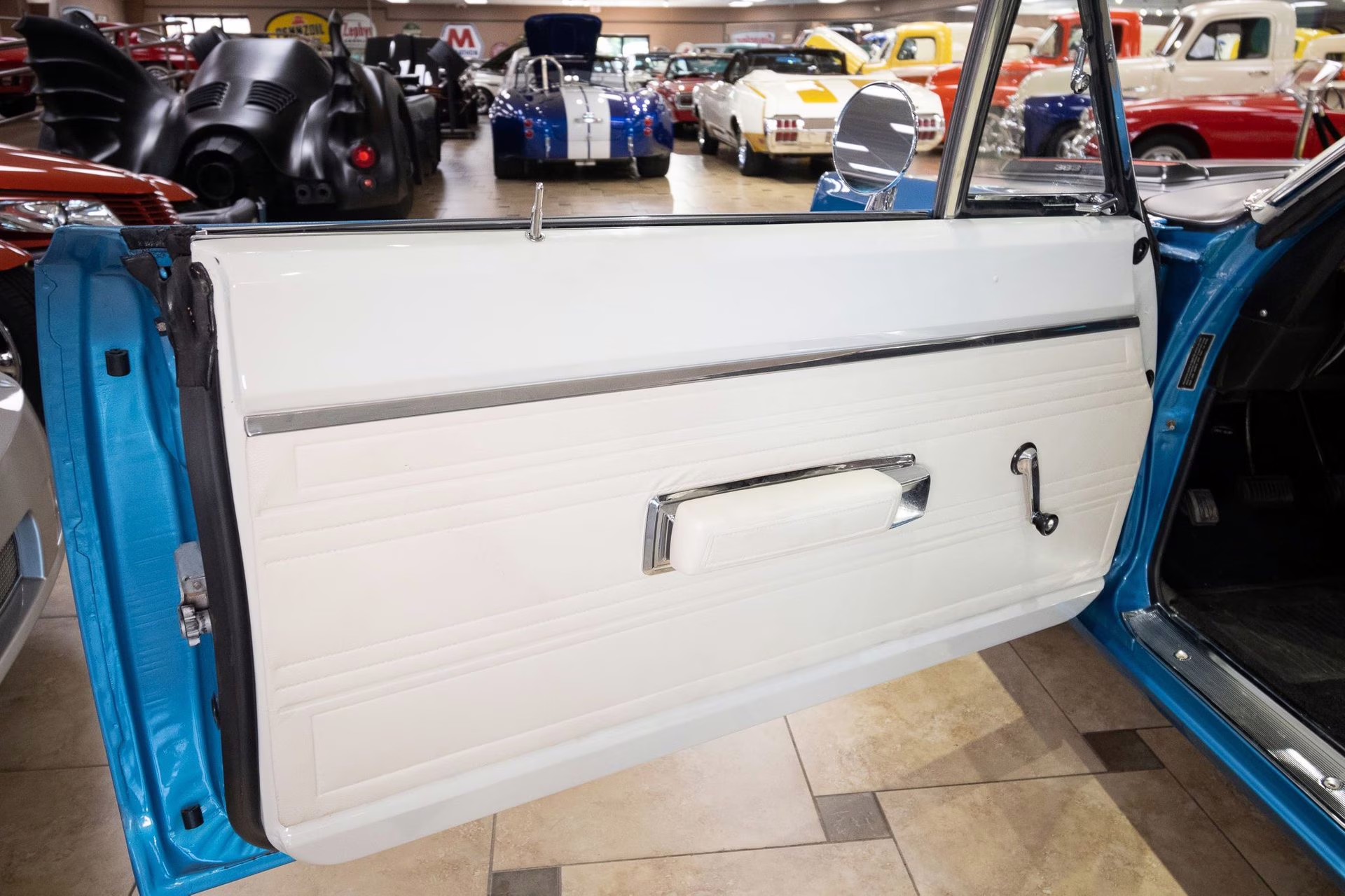 1969 B5 Blue Fire Metallic Plymouth Road Runner