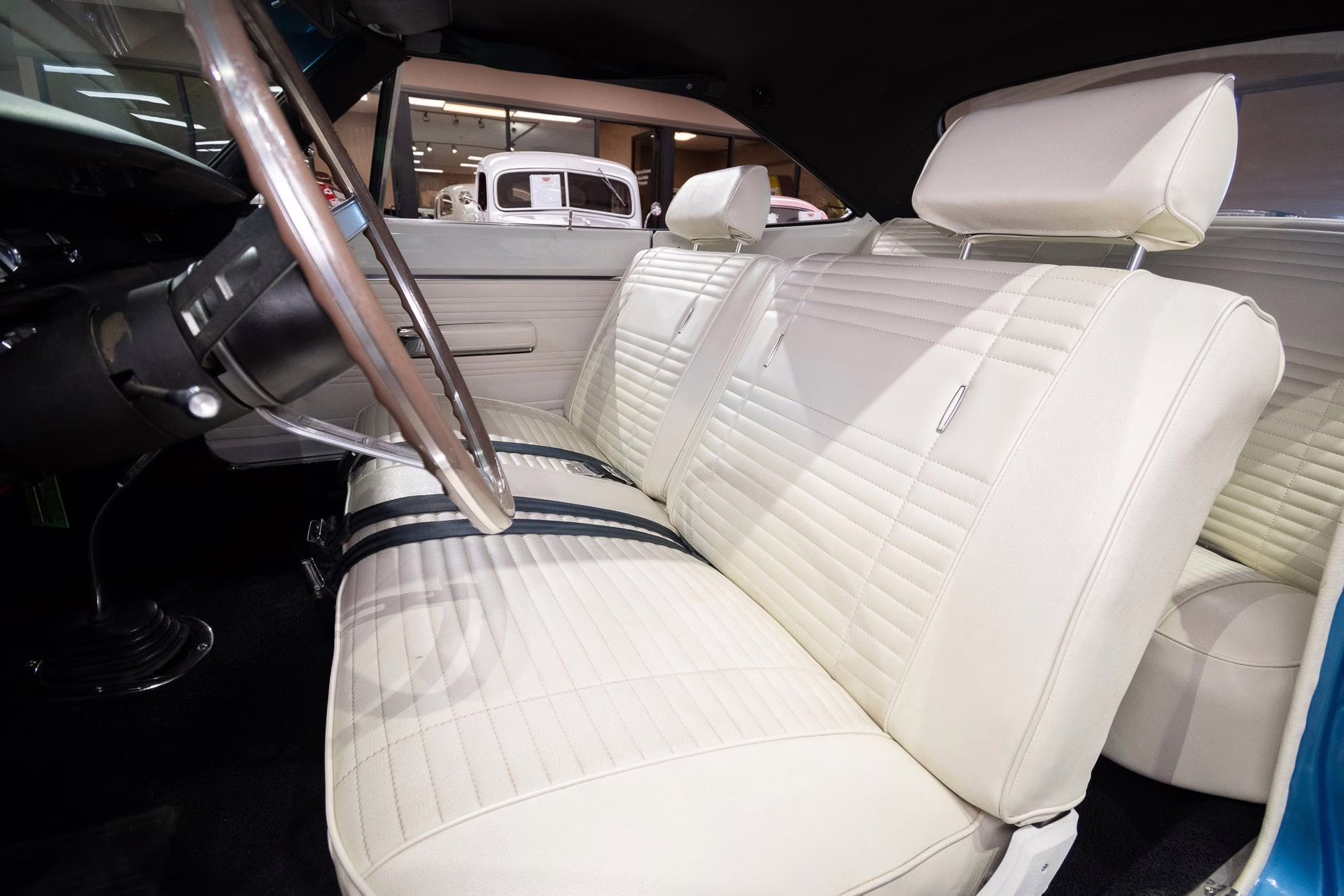 1969 B5 Blue Fire Metallic Plymouth Road Runner