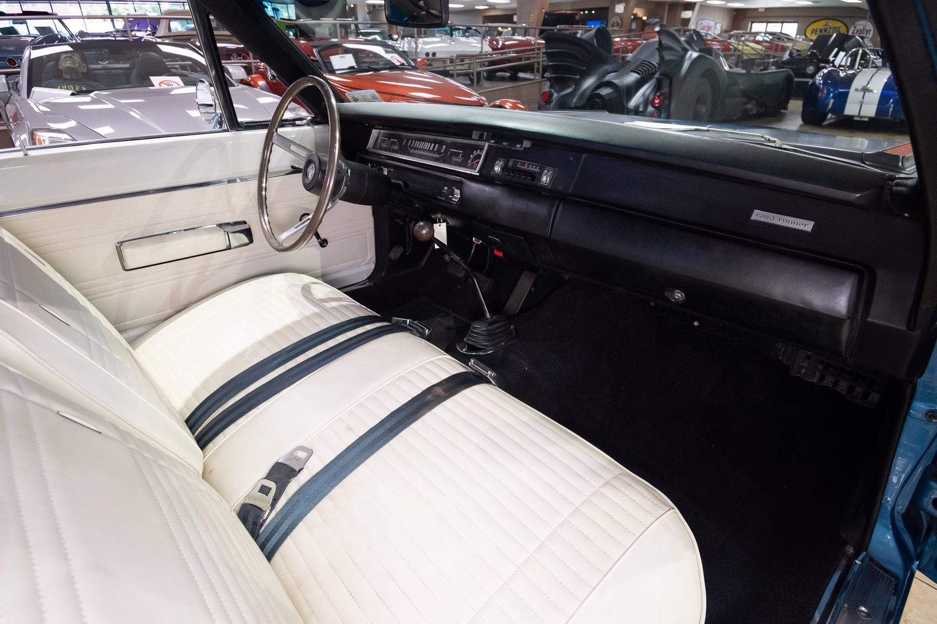 1969 B5 Blue Fire Metallic Plymouth Road Runner