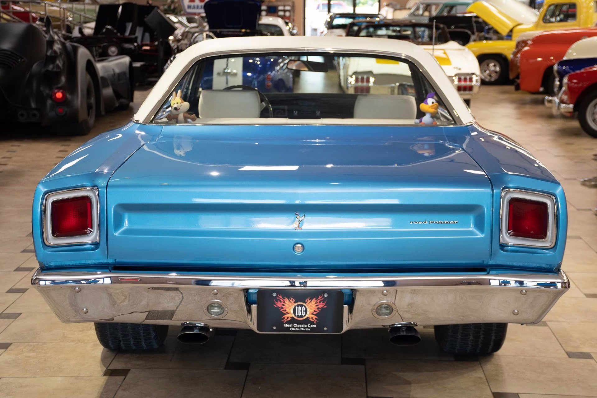 1969 B5 Blue Fire Metallic Plymouth Road Runner