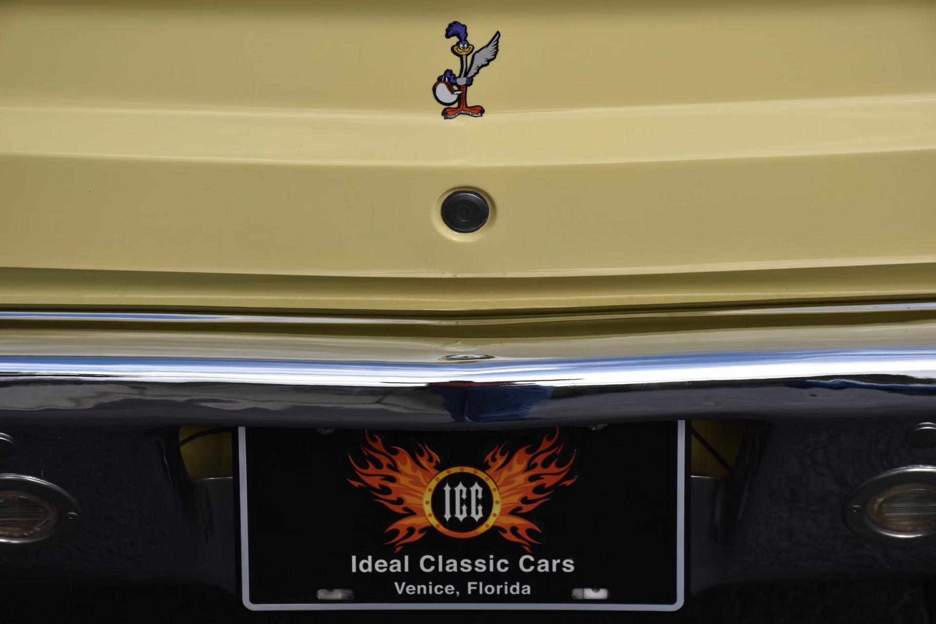 1969 Sunfire Yellow Plymouth Roadrunner