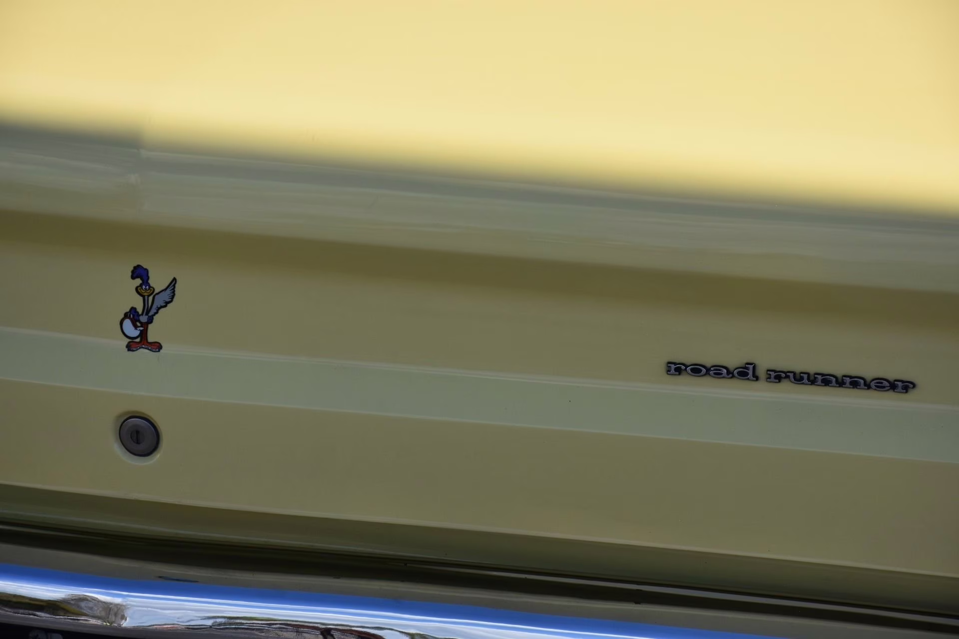 1969 Sunfire Yellow Plymouth Roadrunner